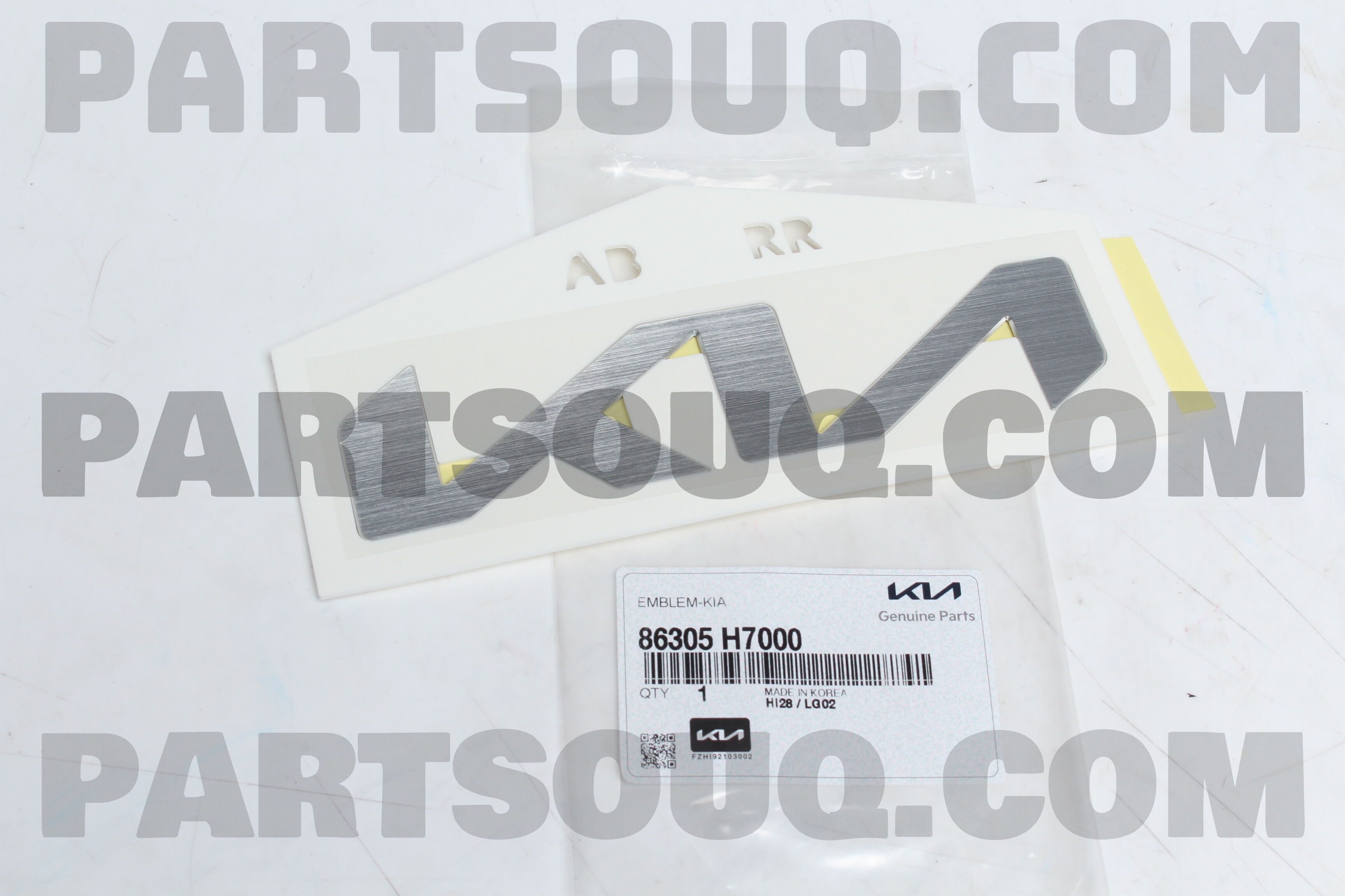 EMBLEM-KIA 86305H7000 | Hyundai / KIA Parts | PartSouq