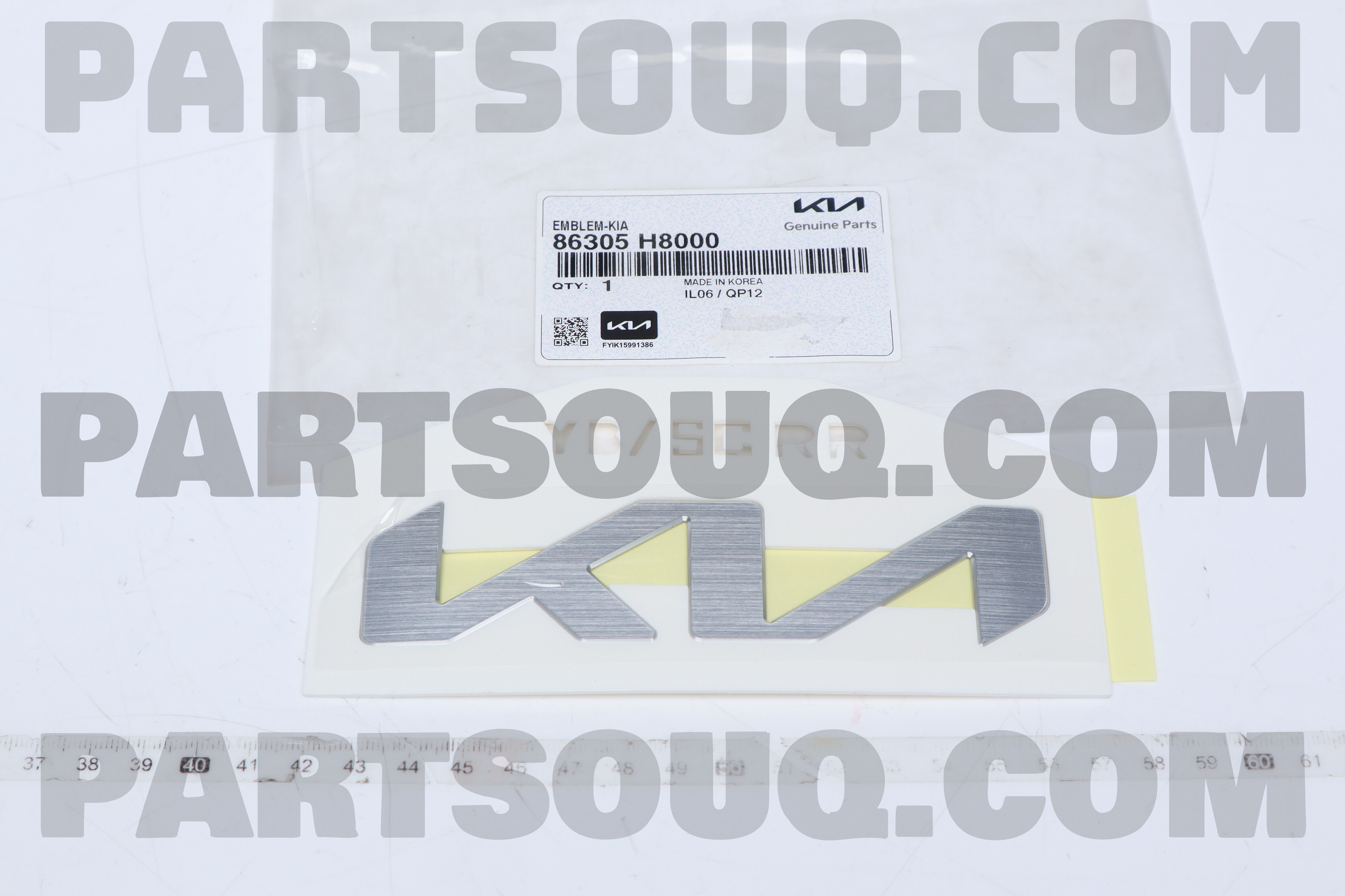 EMBLEM-KIA 86305H8000 | Hyundai / KIA Parts | PartSouq