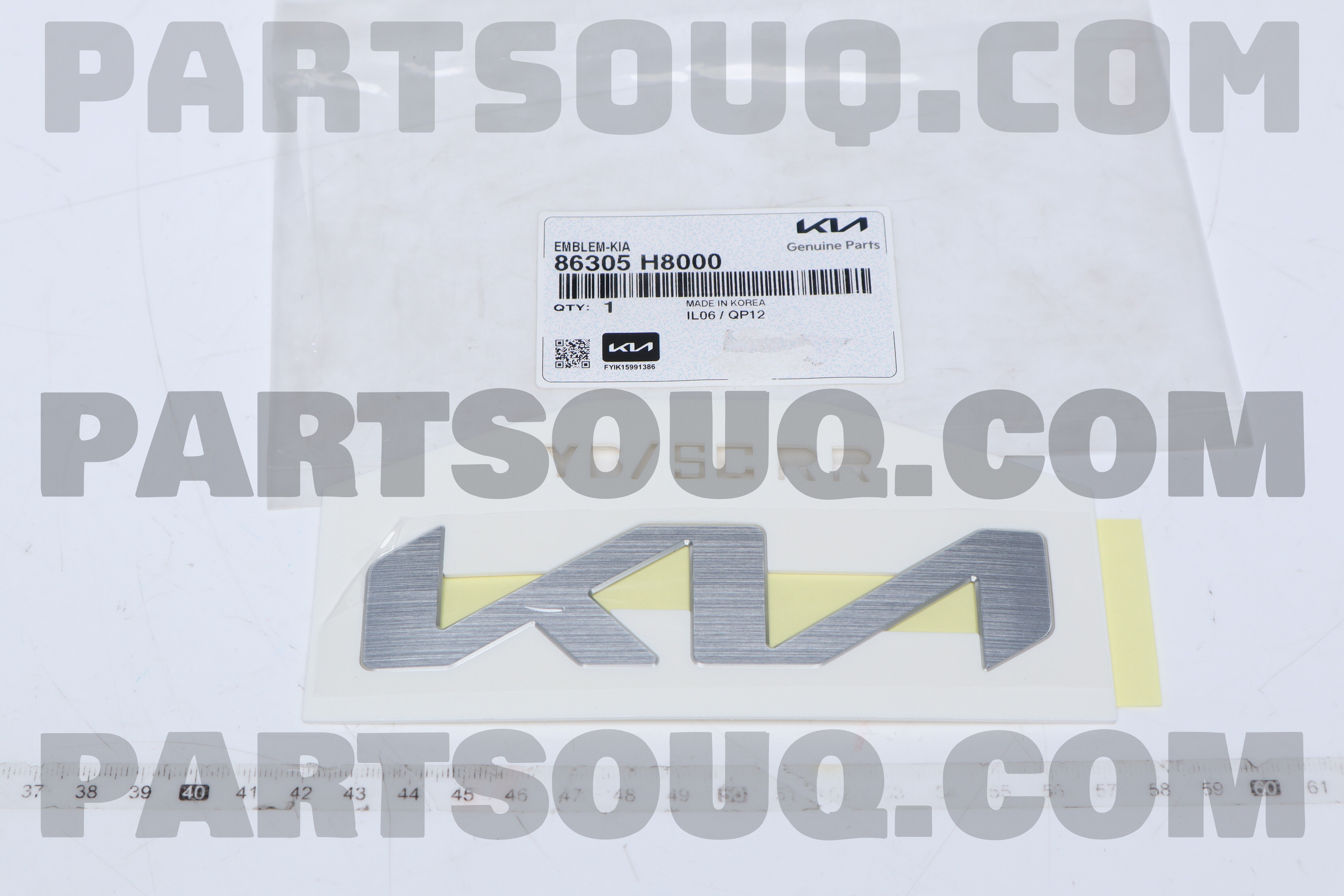 EMBLEM-KIA 86305H8000 | Hyundai / KIA Parts | PartSouq
