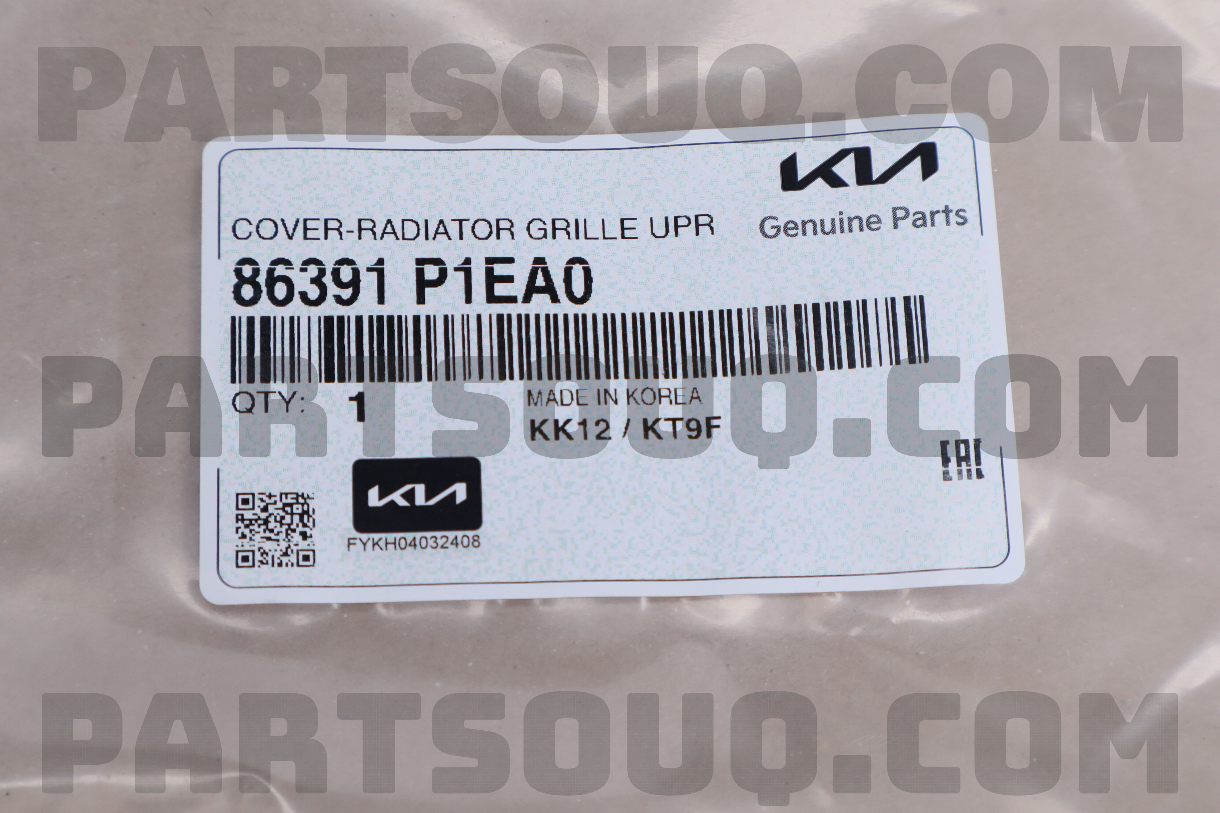 COVER-RADIATORGRILL 86391P1EA0 | Hyundai / KIA Parts | PartSouq