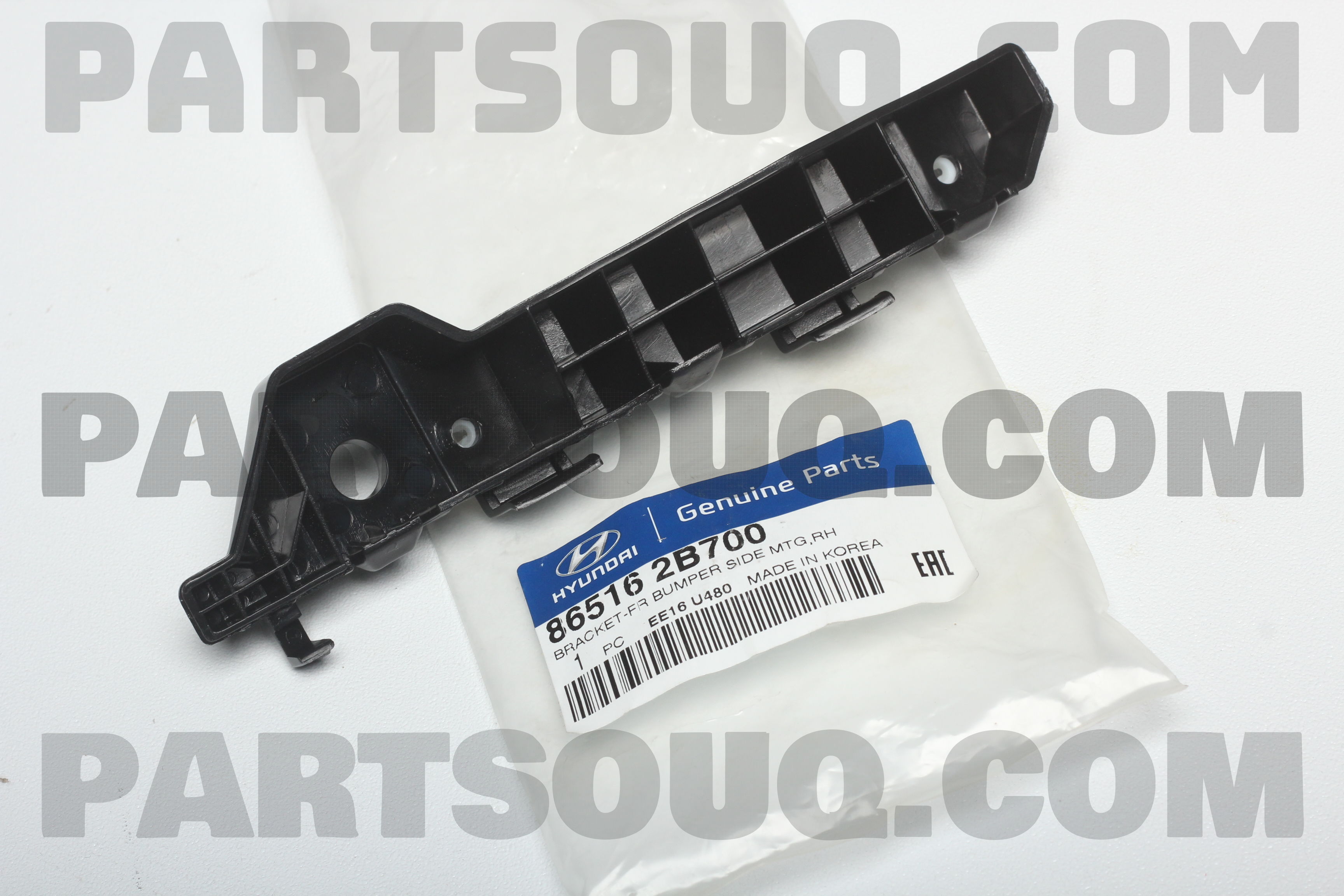 ぴ BRACKET -FR BUMPER SIDE MTG RH 865162B700 | Hyundai / KIA Parts