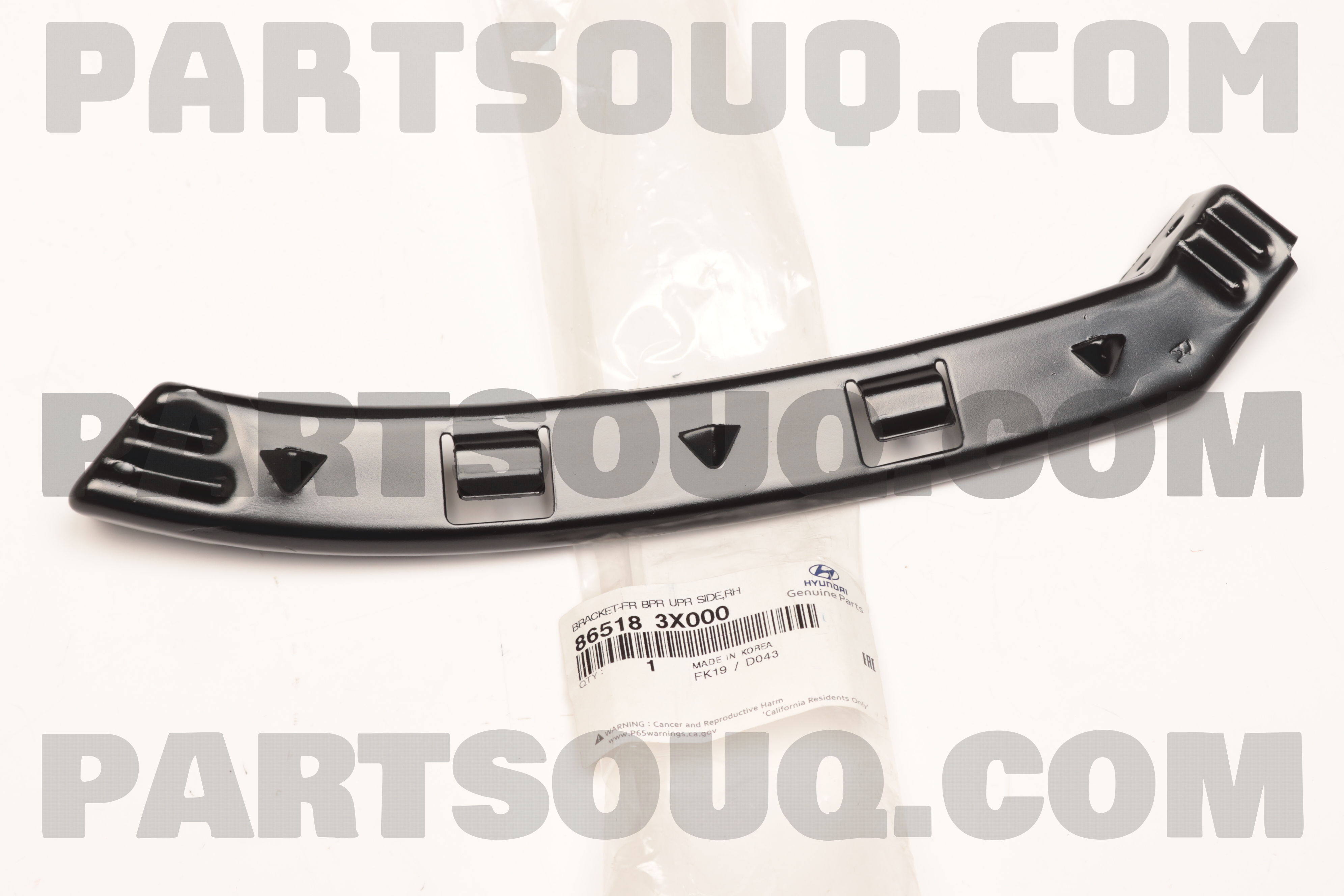 BRACKET-FR BPR UPR SIDE RH 865183X000 | Hyundai / KIA Parts | PartSouq