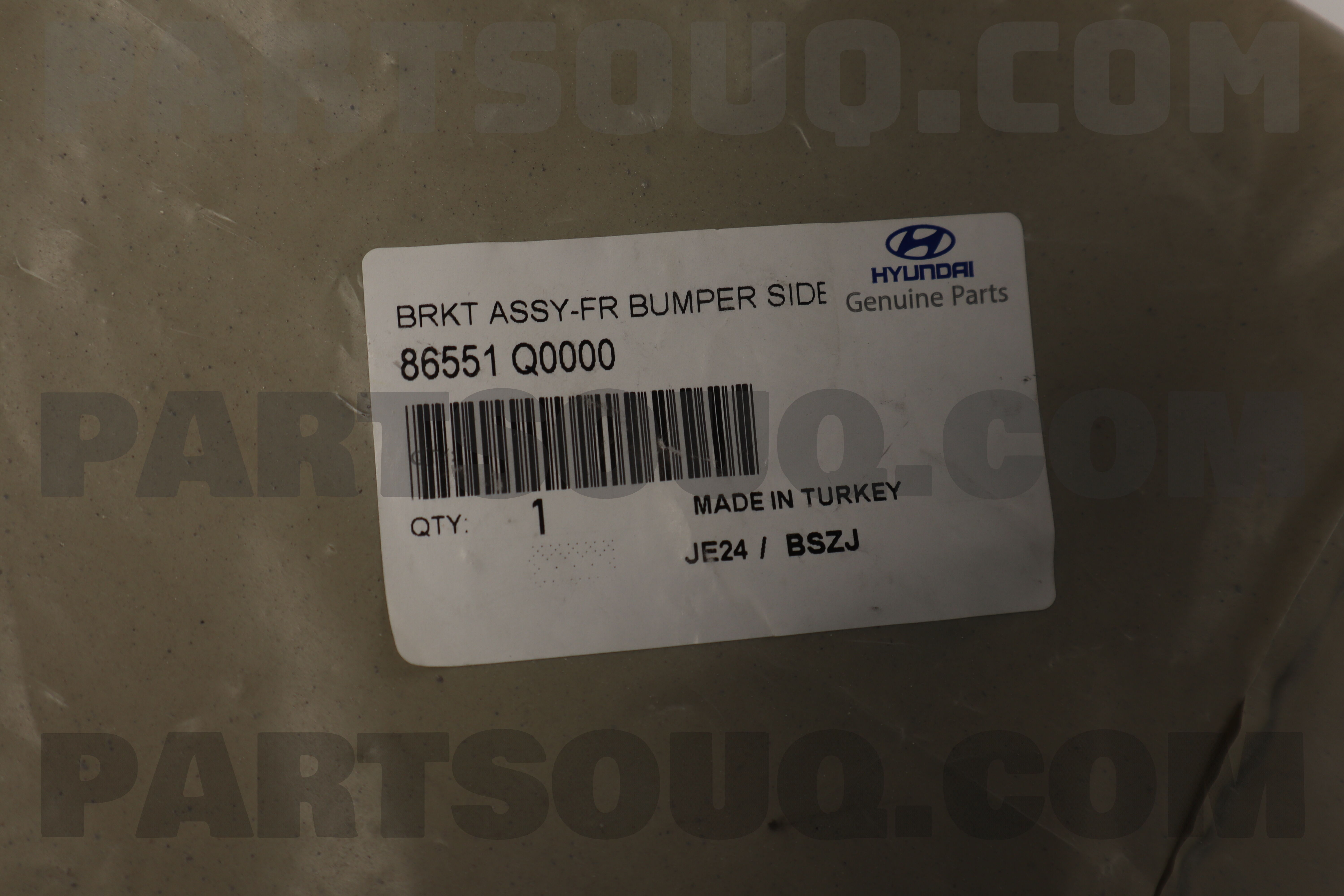BRACKET-FR BUMPER SIDE,LH 86551Q0000 | Hyundai / KIA Parts | PartSouq
