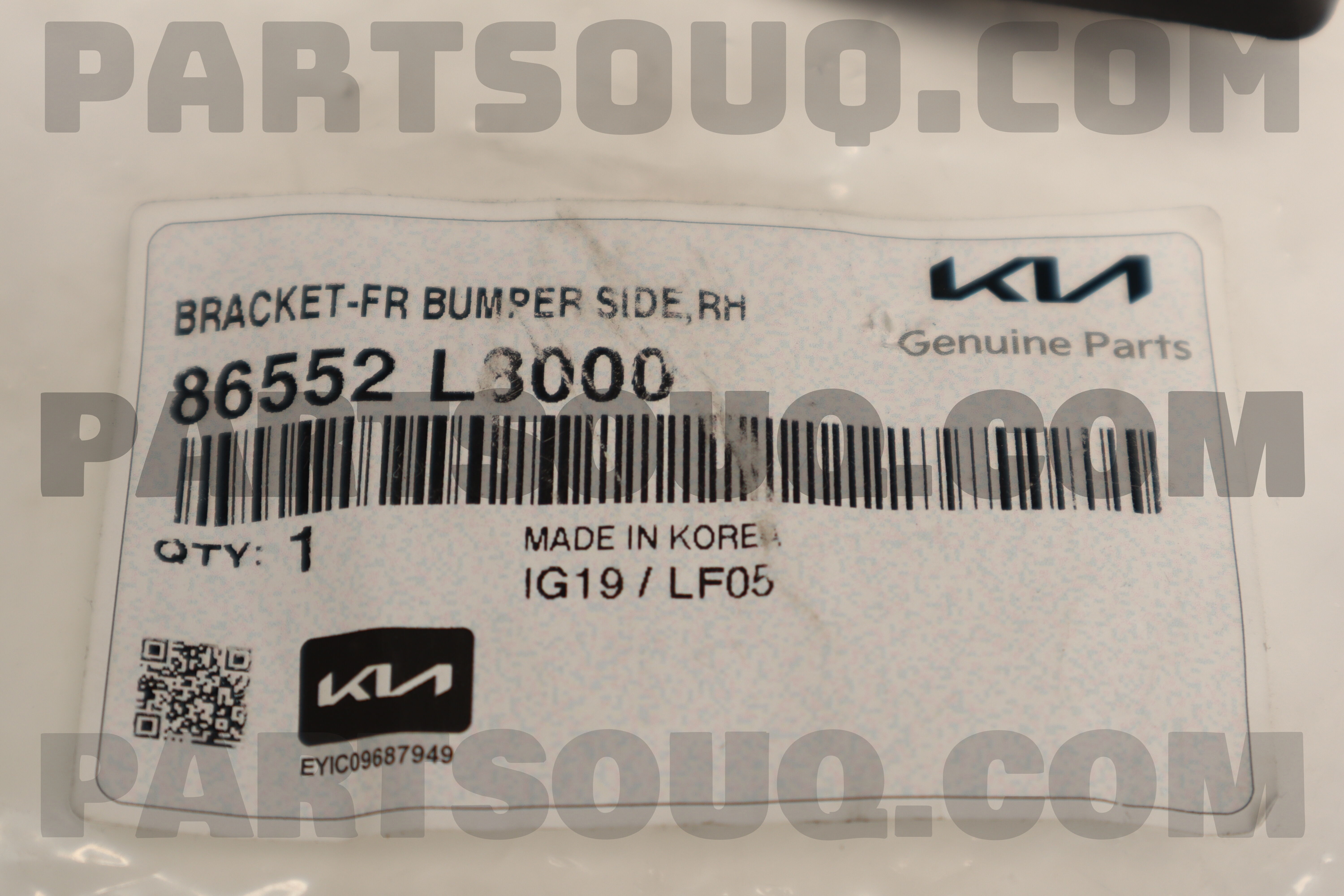 BRACKET-FRBUMPERSI 86552L8000 | Hyundai / KIA Parts | PartSouq
