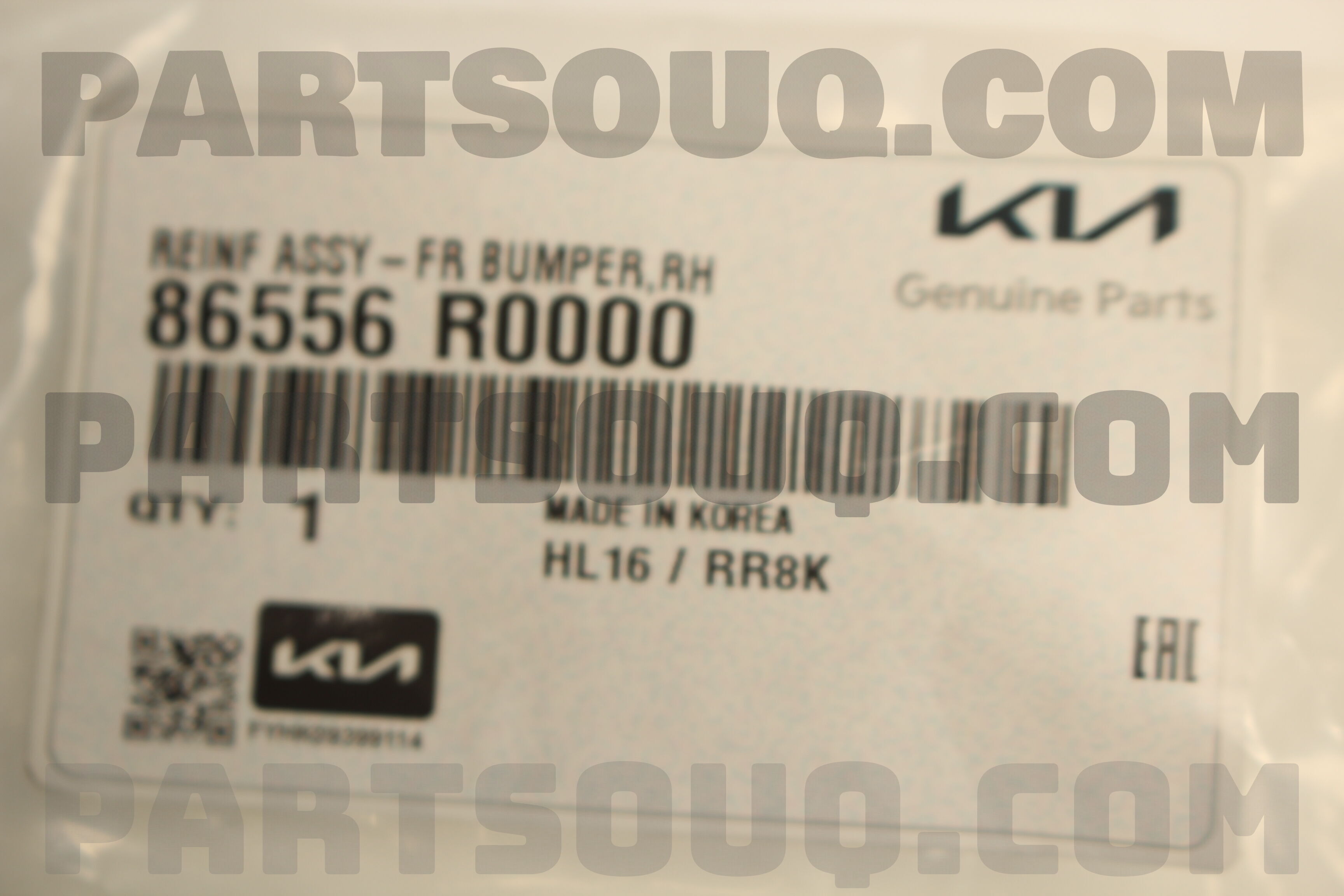 REINFASSY-FRBUMPER 86556R0000 | Hyundai / KIA Parts | PartSouq