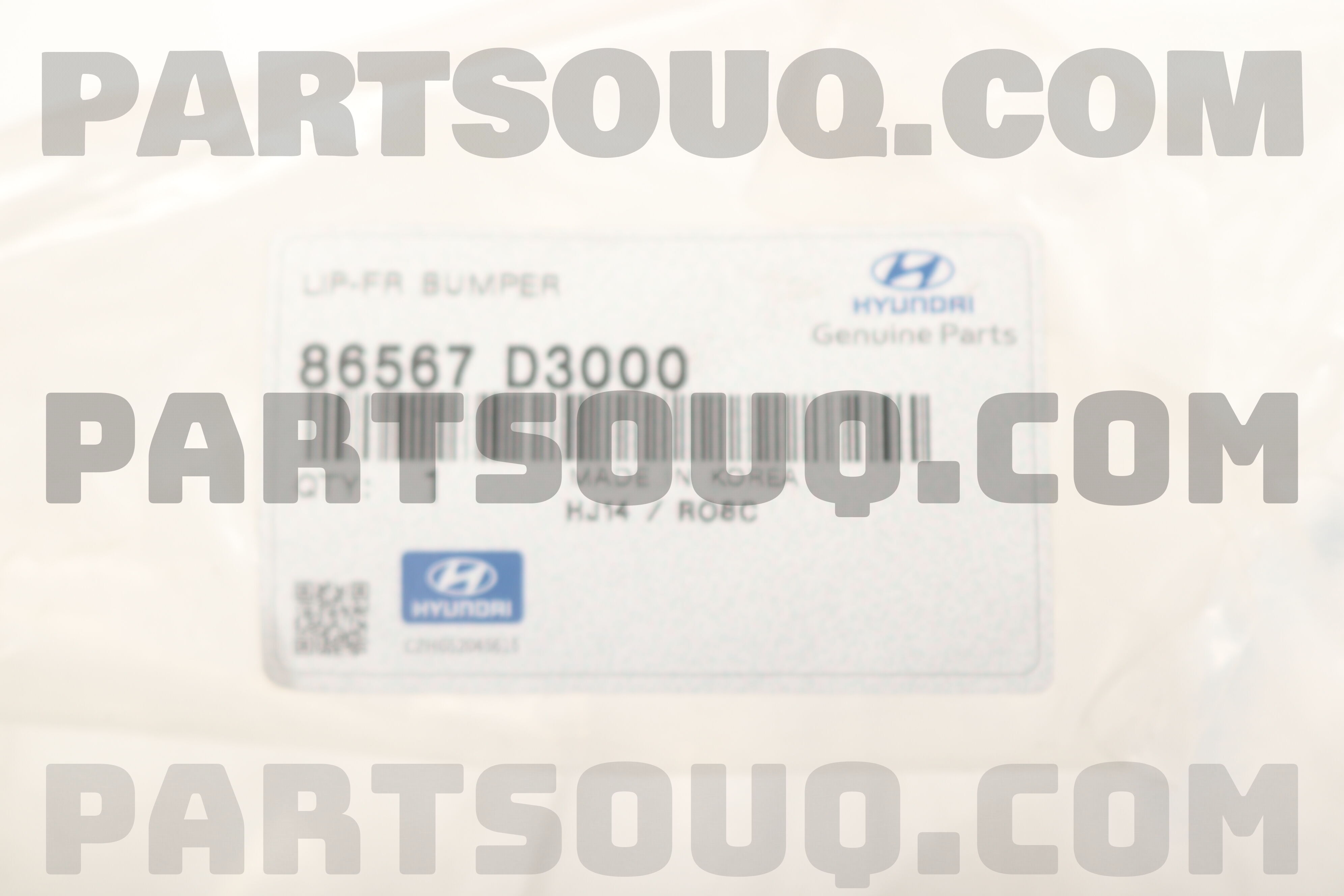 LIP-FR BUMPER 86567D3000 | Hyundai / KIA Parts | PartSouq