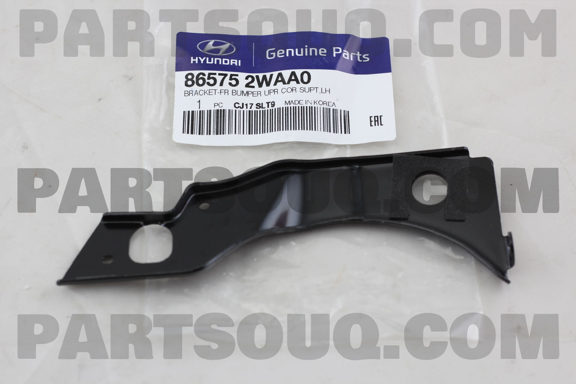 BRACKET-FR BUMPER UPR COR SUPT 865752WAA0 | Hyundai / KIA Parts