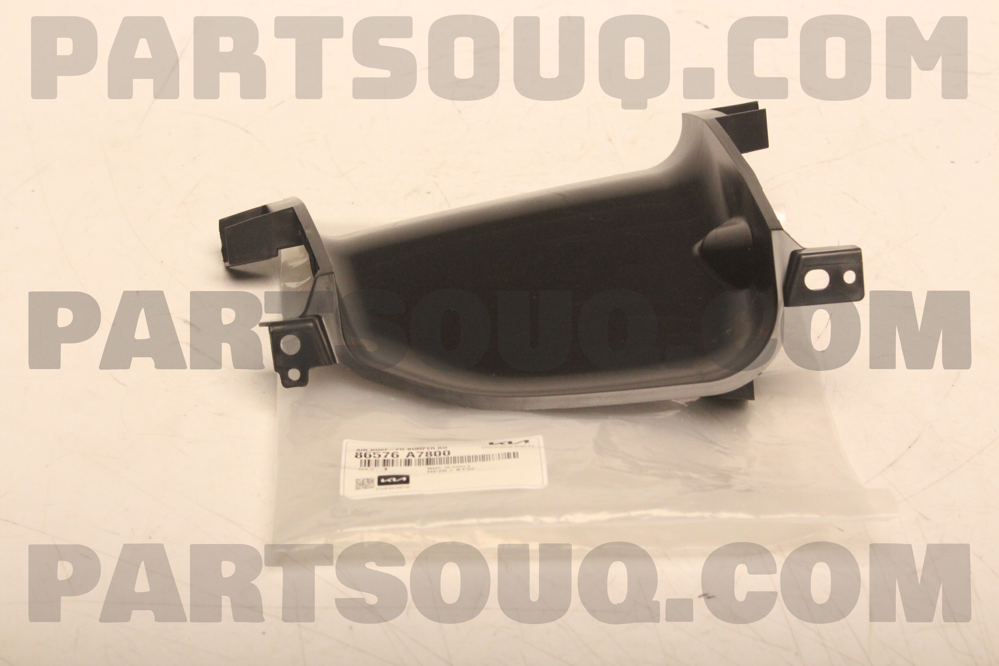 AIR DUCT-FR BUMPER,RH 86576A7800 | Hyundai / KIA Parts