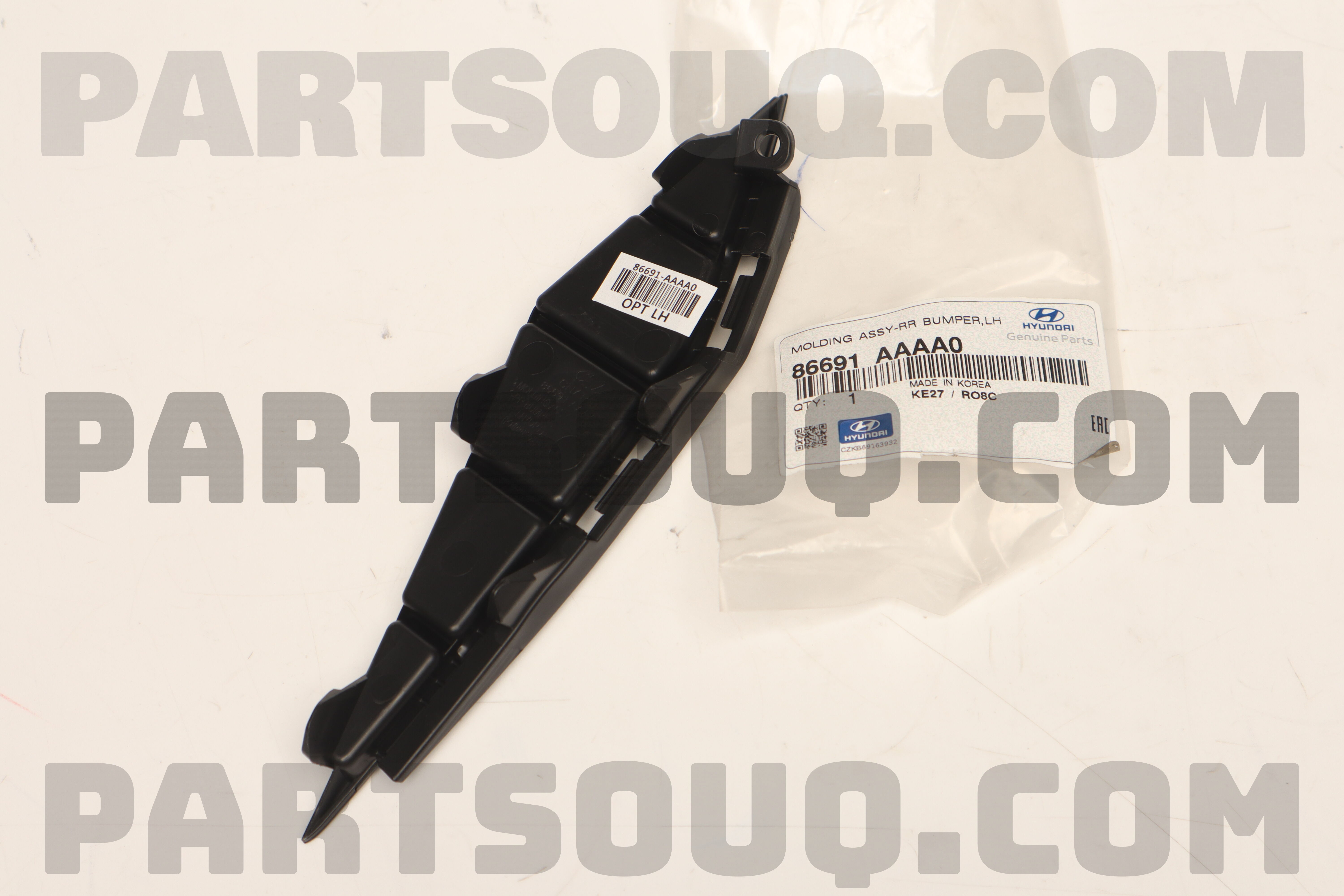 MOLDING ASSY-RR BUMPER,LH 86691AAAA0 | Hyundai / KIA Parts | PartSouq