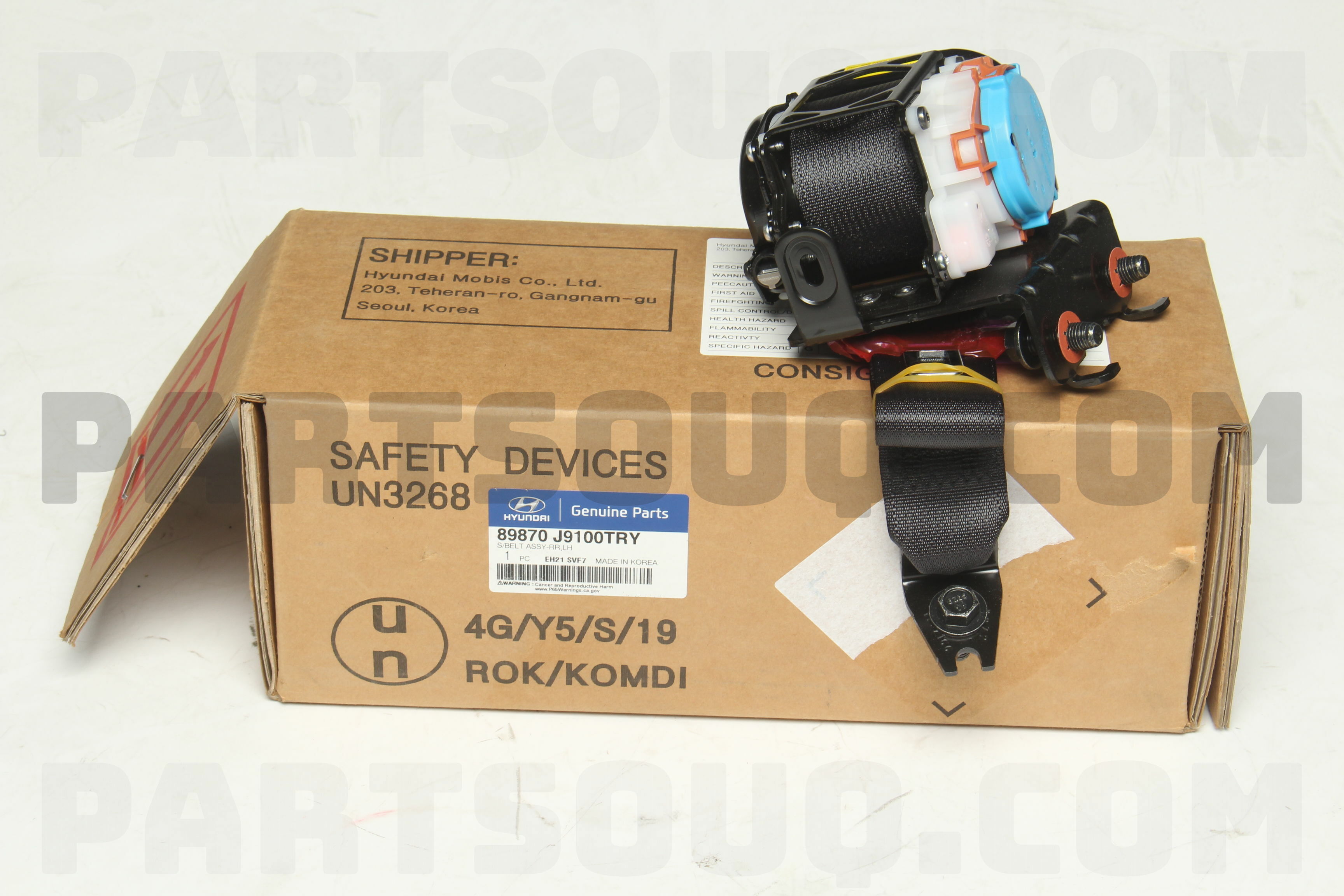 S/BELT ASSY-RR,LH 89870J9100TRY | Hyundai / KIA Parts | PartSouq S/BELT ASSY-RR,LH 89870J9100TRY | Hyundai / KIA Parts | PartSouq