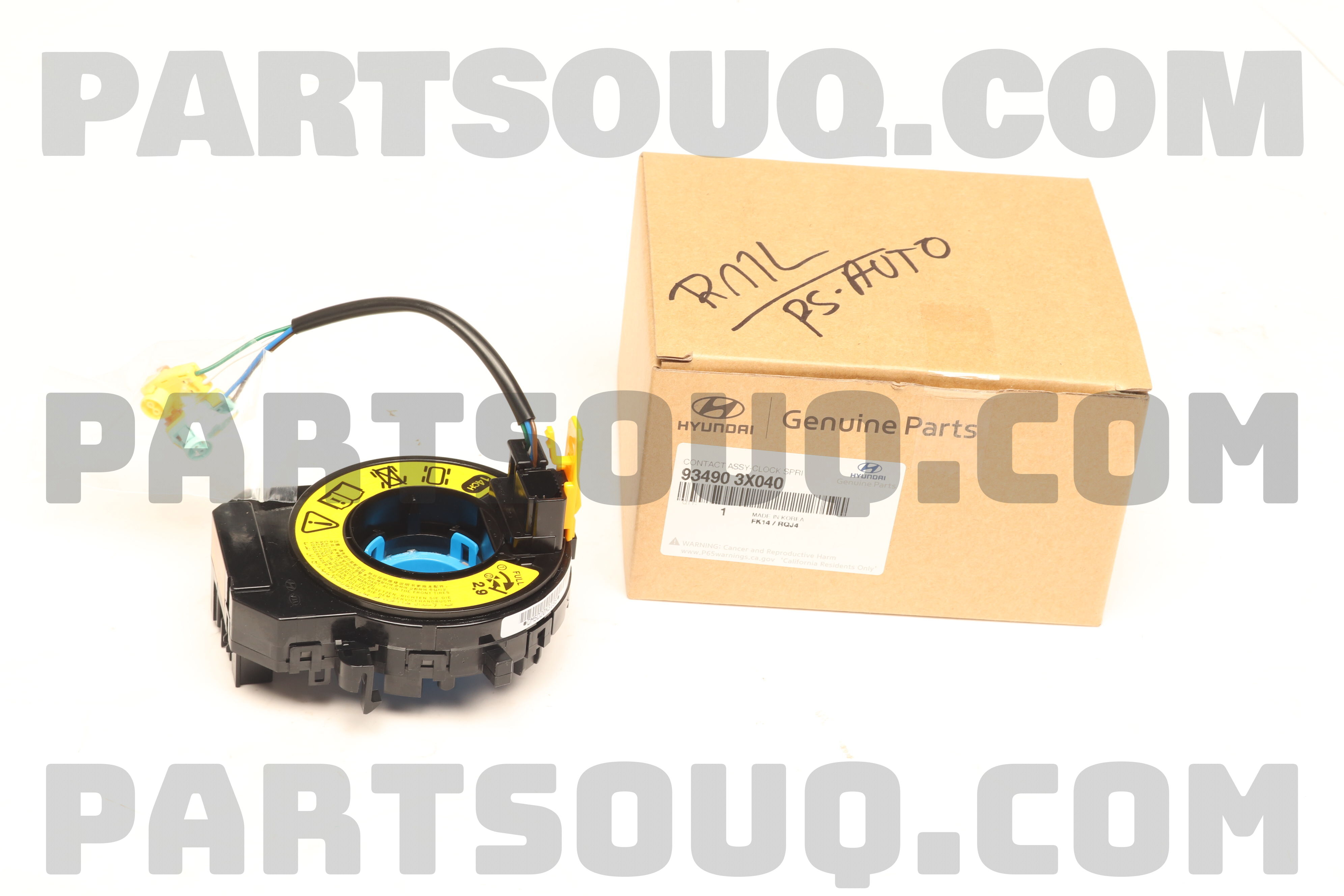 940490 Hs Code CONTACT ASSY-CLOCK SPRING 934903X040 | Hyundai / KIA Parts | PartSouq