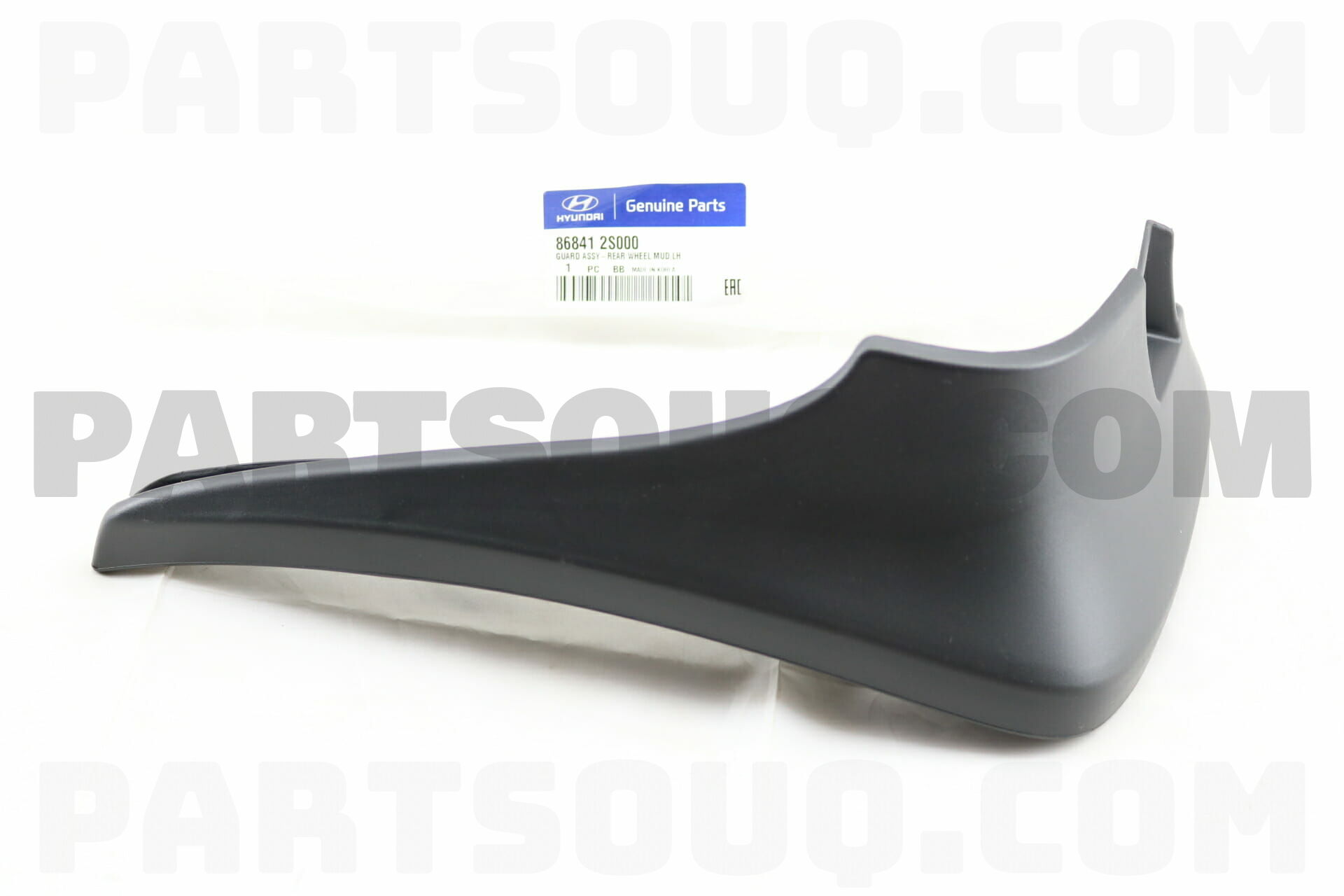 GUARD ASSY-RR WHEEL MUD LH 868412S000 | Hyundai / KIA Parts