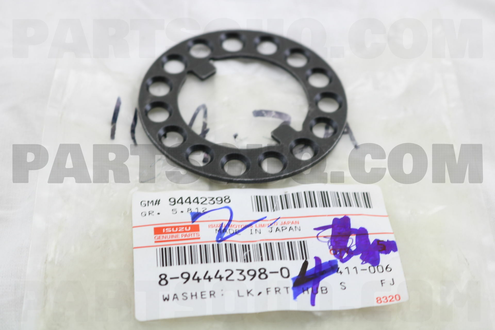 WASHER; LK,F 8944423980 | Isuzu Parts | PartSouq