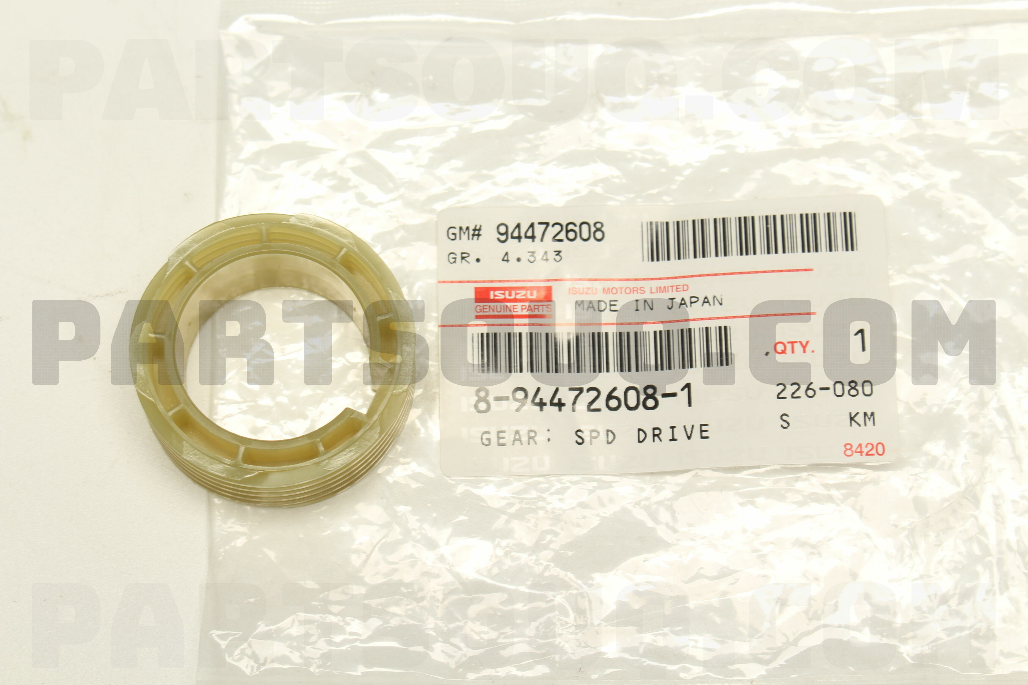 4Pcs Fuel Injector 8944422250 for Isuzu Engine 4JA1 4JB1