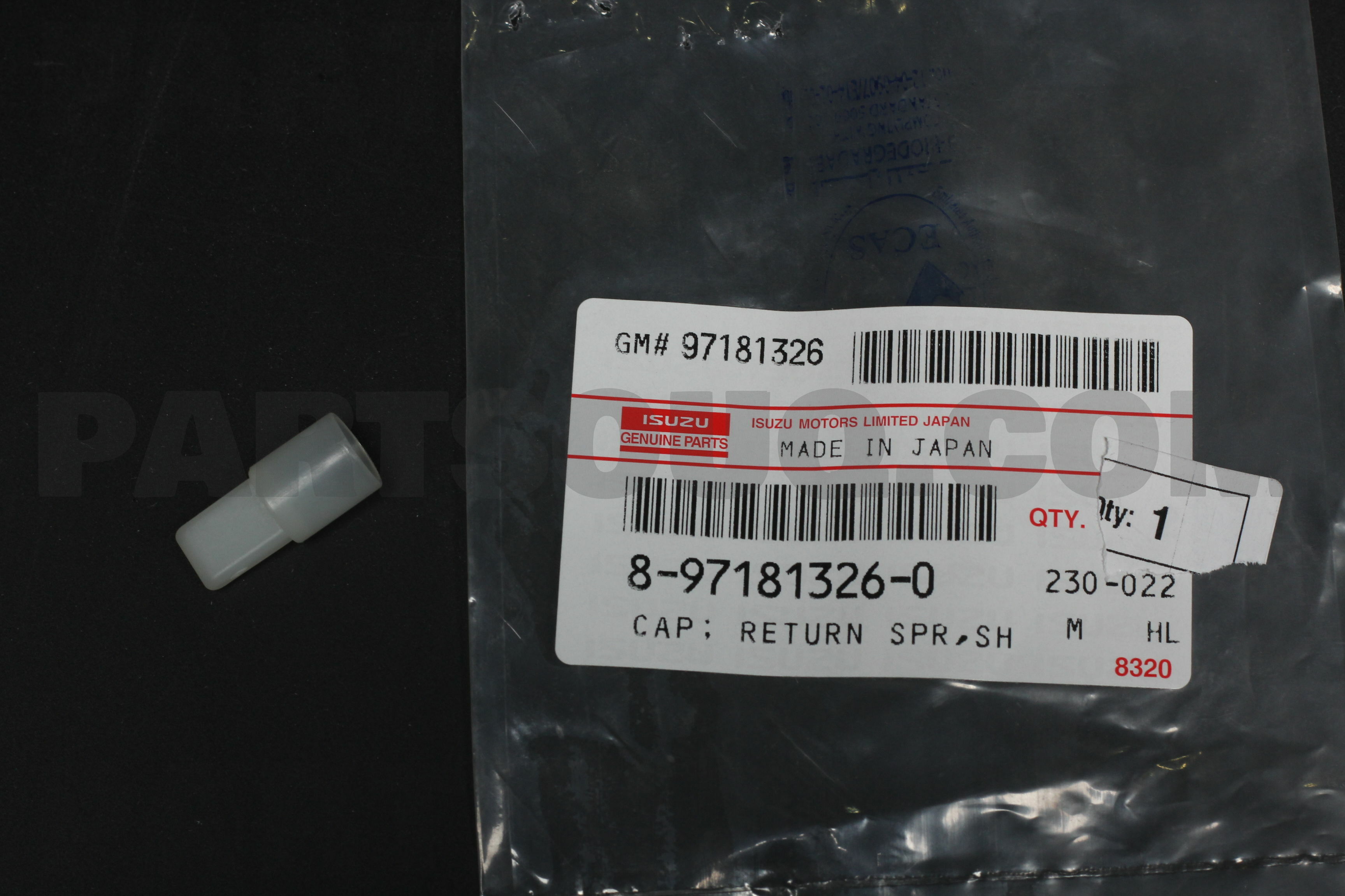 新品入荷 8971813260 RETURN CAP; | PartSouq | Parts Isuzu 手提げ・レッスンバッグ・入園グッズ
