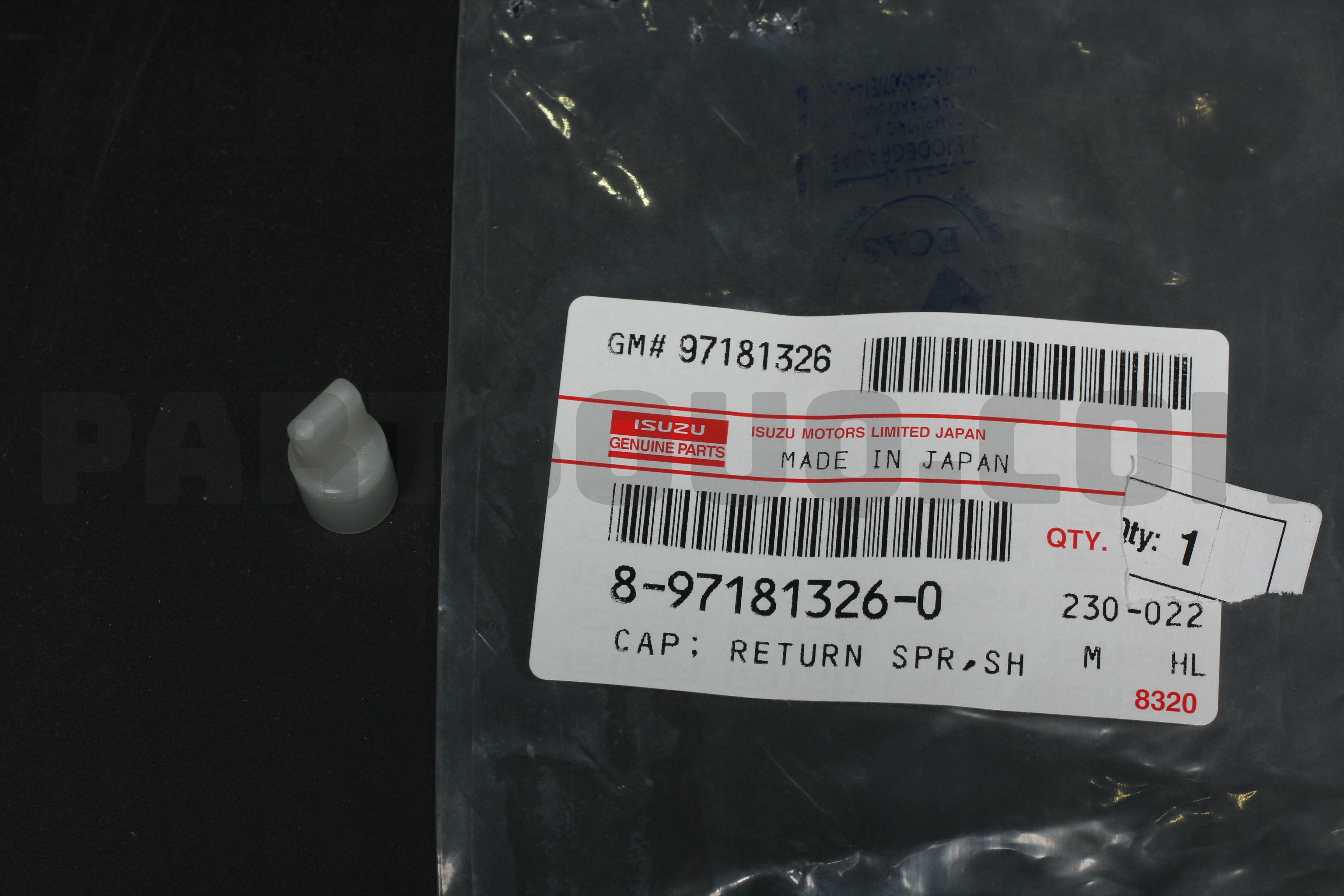 CAP; RETURN 8971813260 | Isuzu Parts | PartSouq