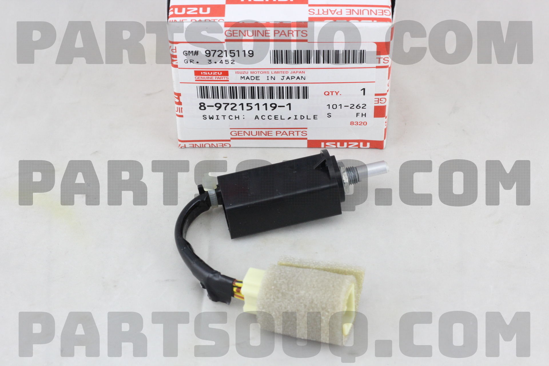 Switch; Accel,I 8972151191 | Isuzu Parts | PartSouq
