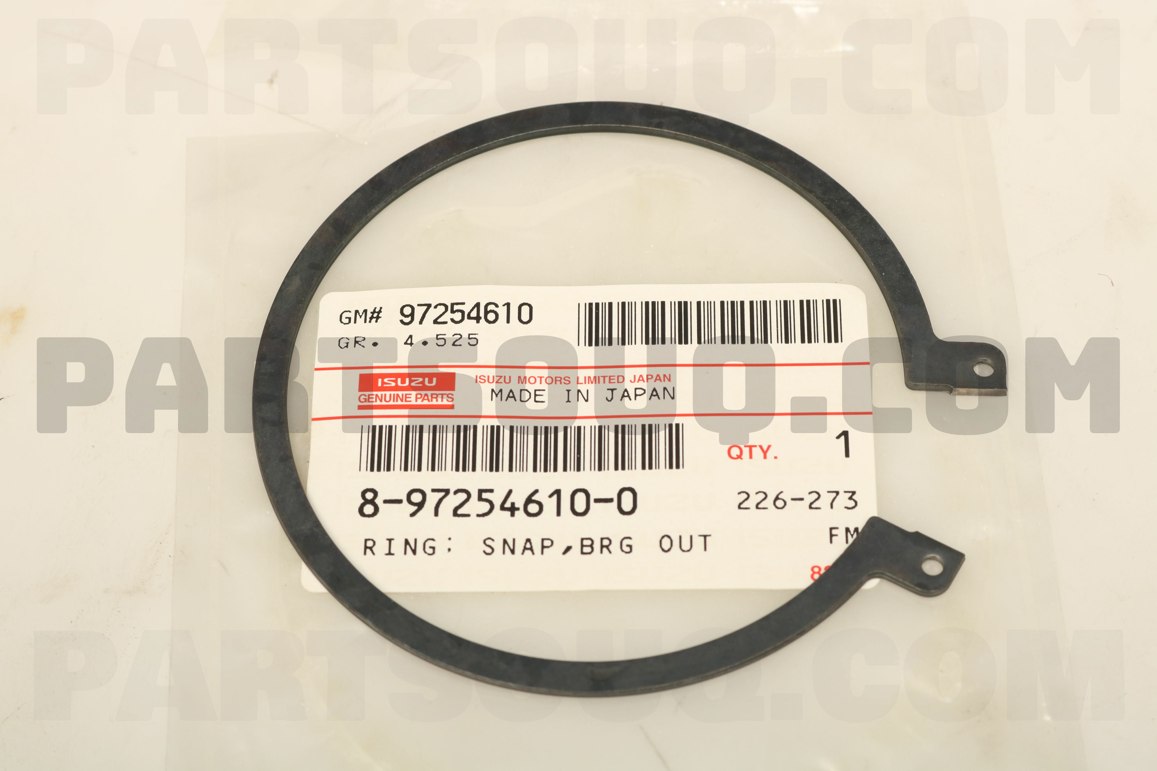 RING; SNAP,B 8972546100 | Isuzu Parts | PartSouq RING; SNAP,B 8972546100 | Isuzu Parts | PartSouq