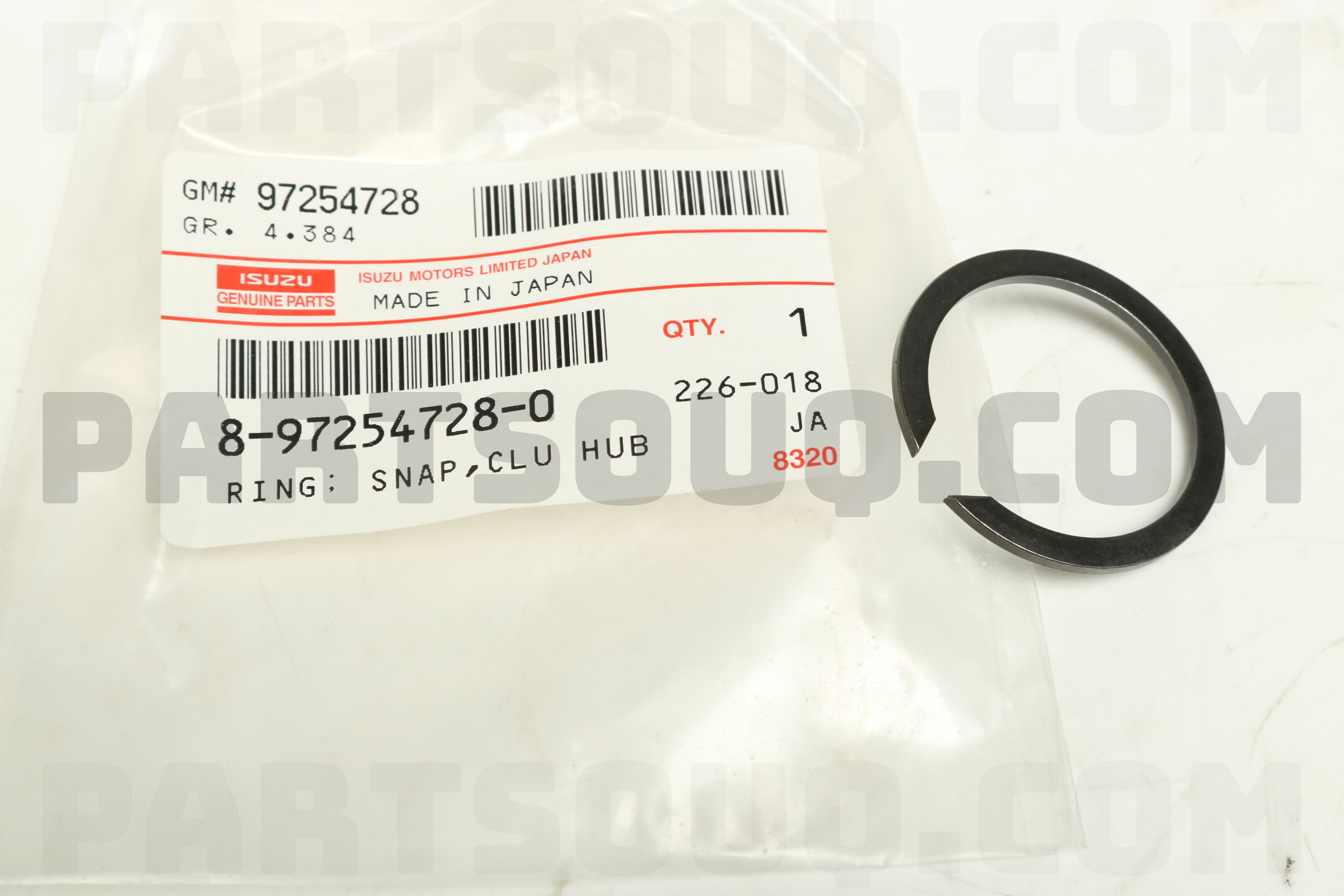 RING; SNAP,C 8972547280 | Isuzu Parts | PartSouq