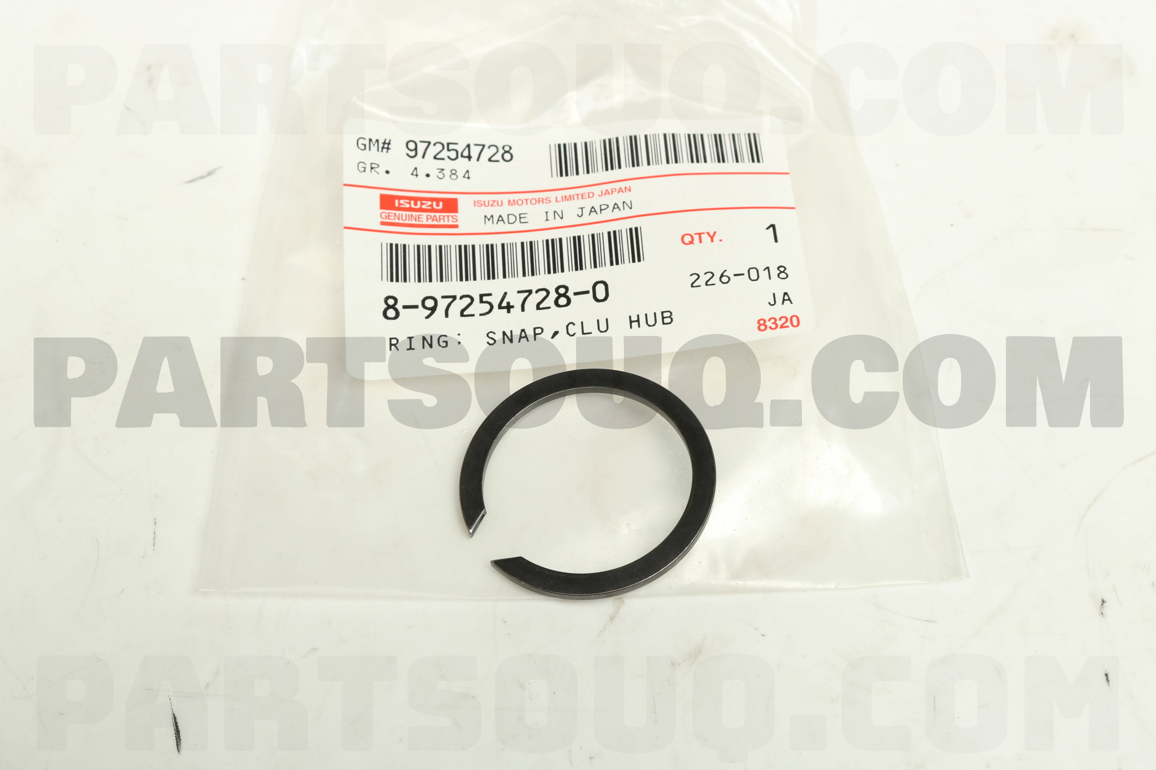 RING; SNAP,C 8972547280 | Isuzu Parts | PartSouq