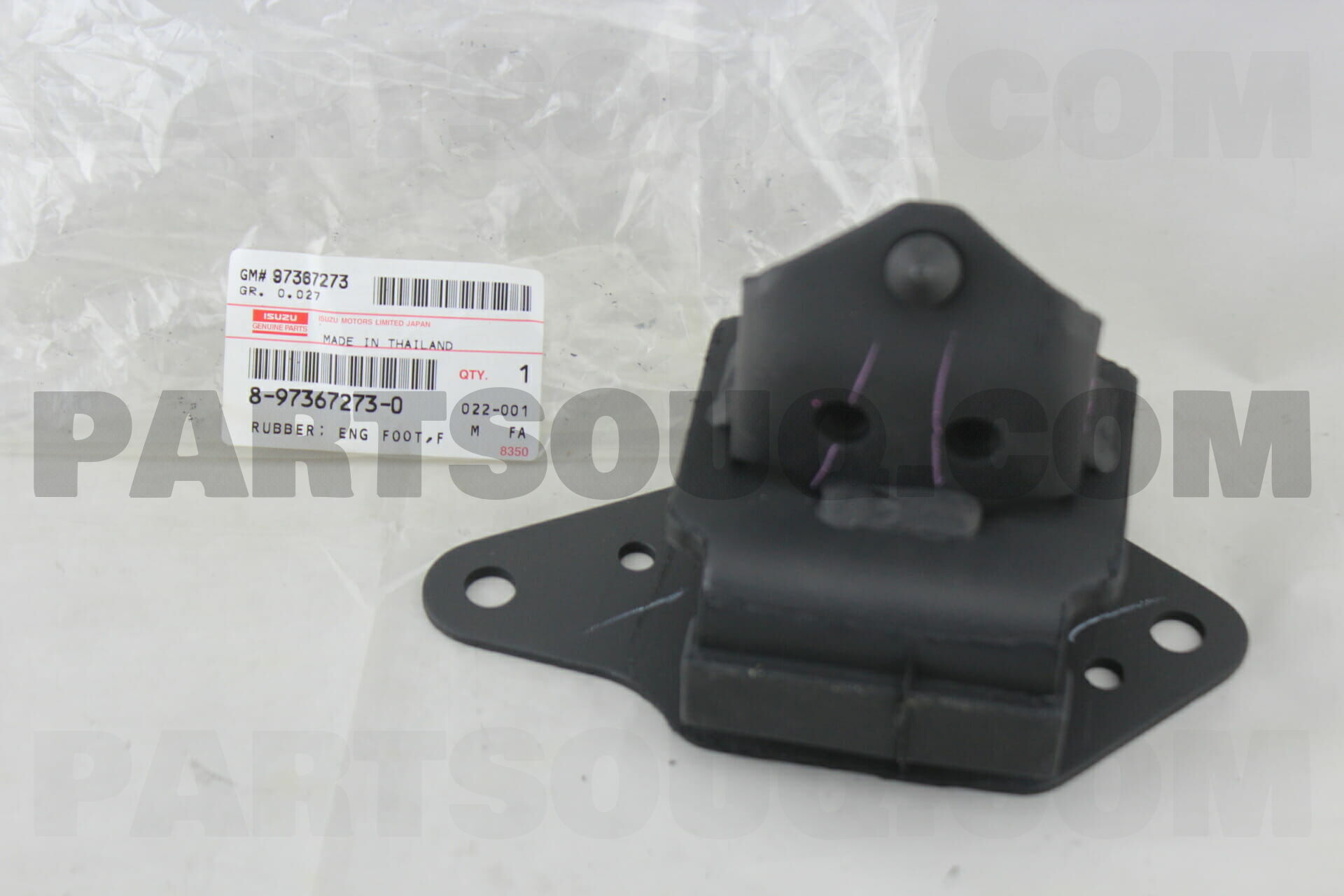 RUBBER; ENG FOO 8973672730 | Isuzu Parts | PartSouq RUBBER; ENG FOO 8973672730 | Isuzu Parts | PartSouq