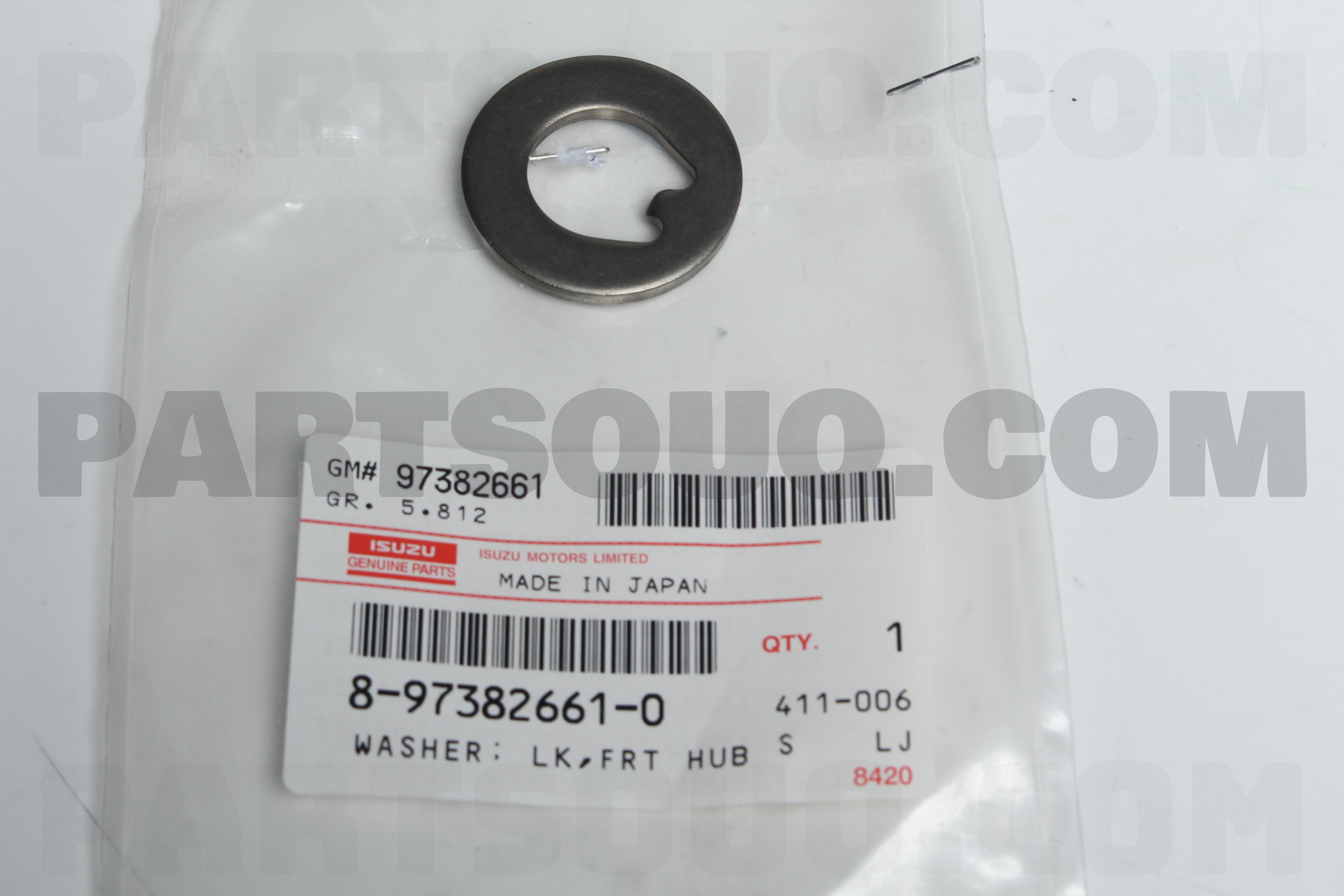 8973826610 Isuzu WASHER; LK,FRT