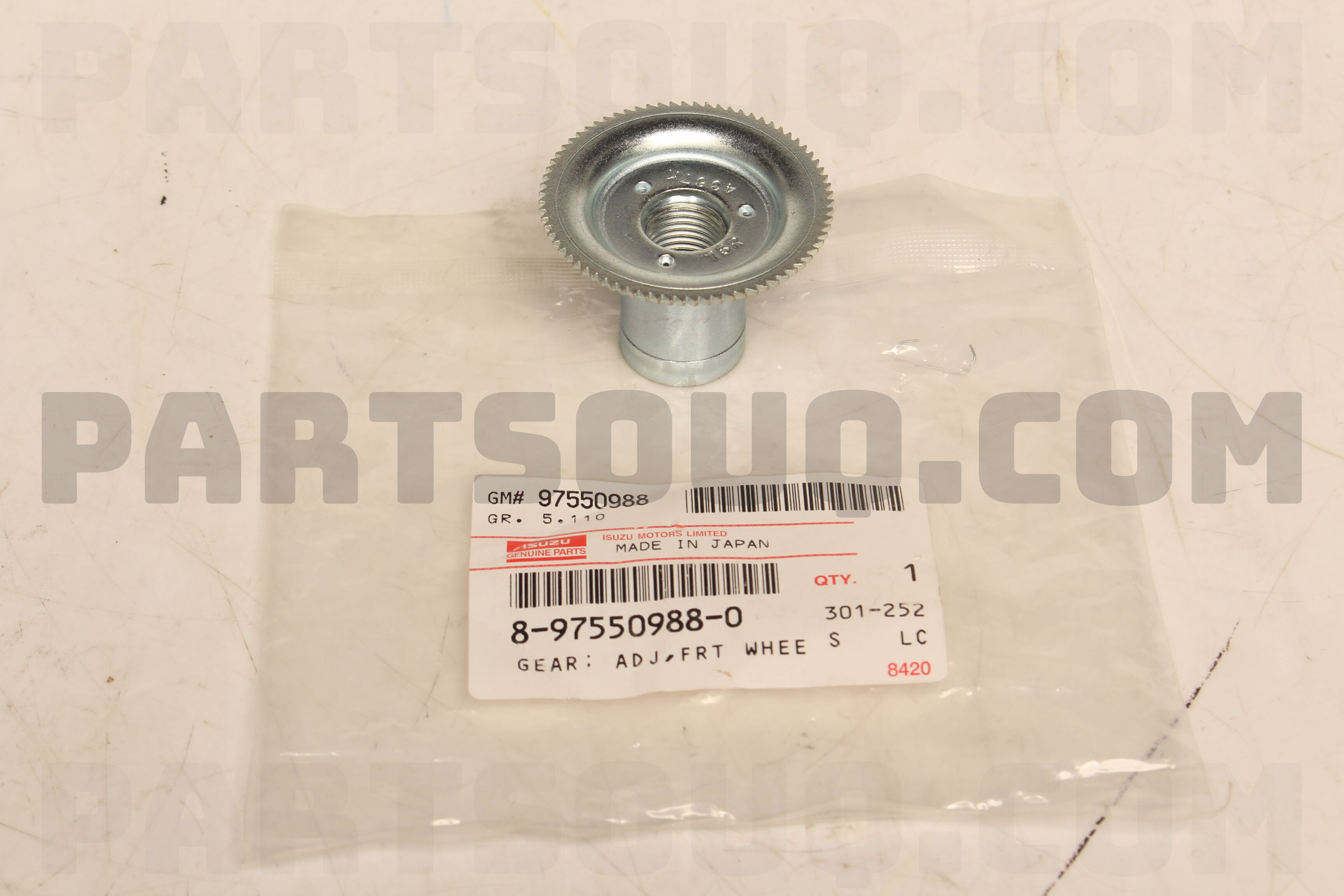 GEAR; ADJ,FRT WHEEL CYL 8975509880 | Isuzu Parts | PartSouq