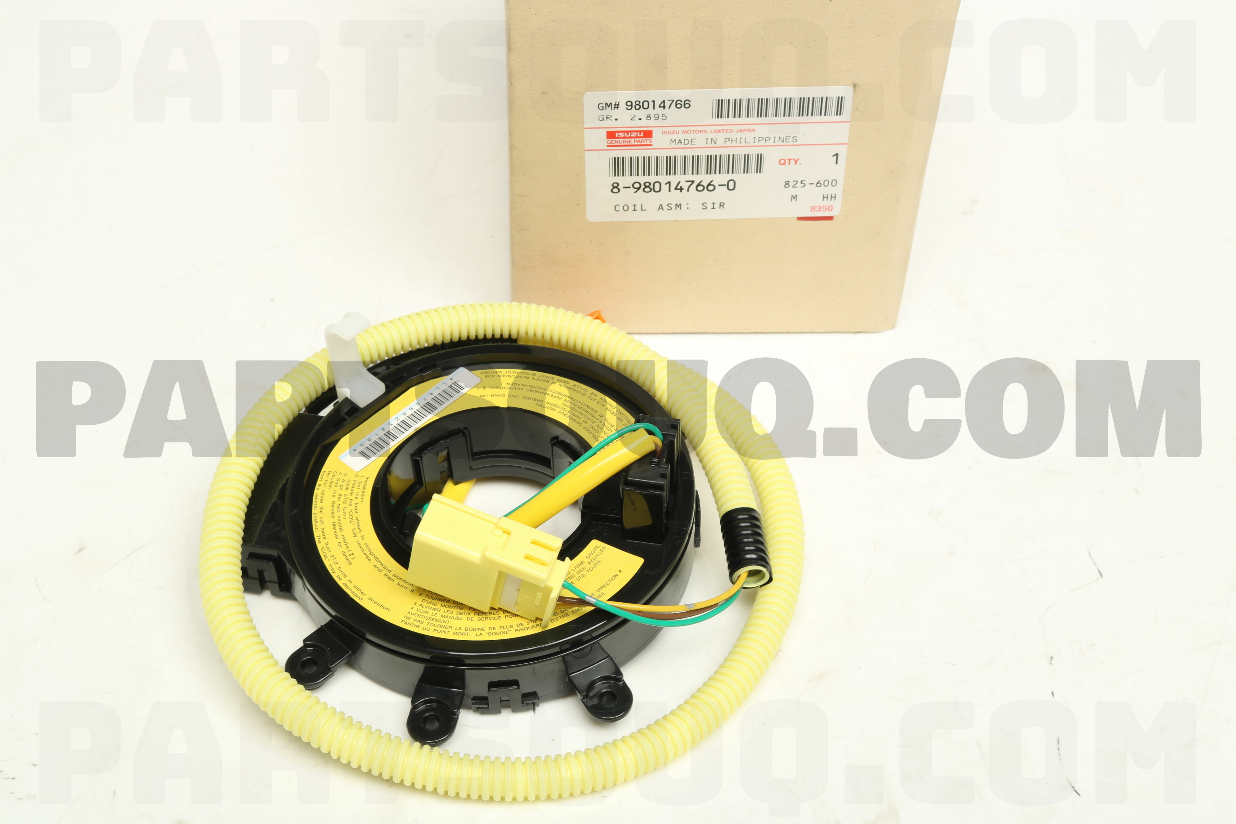 COIL ASM; SIR 8980147660 | Isuzu Parts | PartSouq