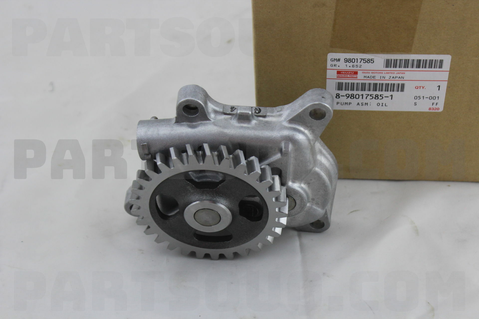PUMP ASM; OIL 8980175851 | Isuzu Parts | PartSouq