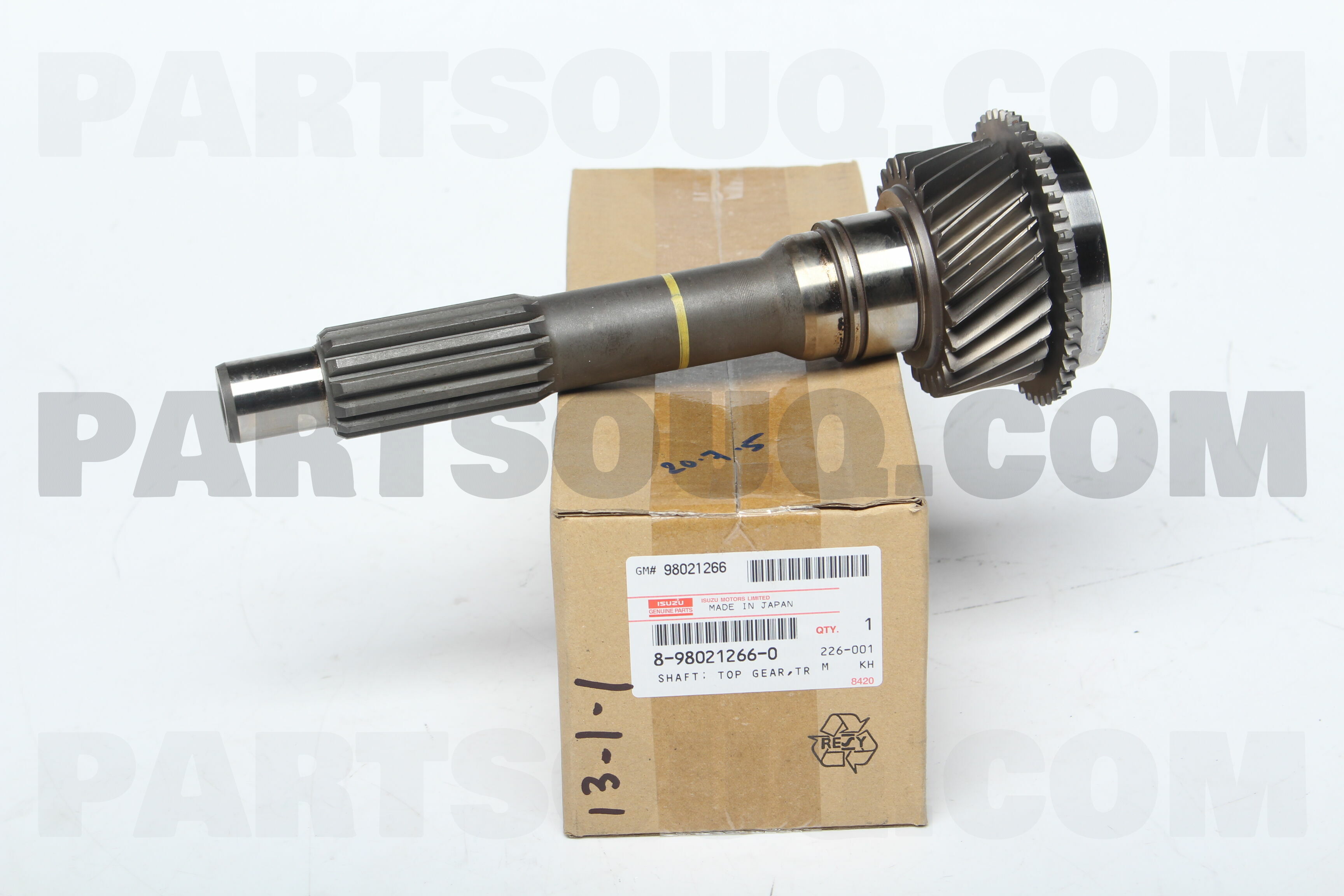 世界的に TOP SHAFT; GEAR PartSouq | Parts Isuzu | 8980212660 手提げ・レッスンバッグ・入園グッズ