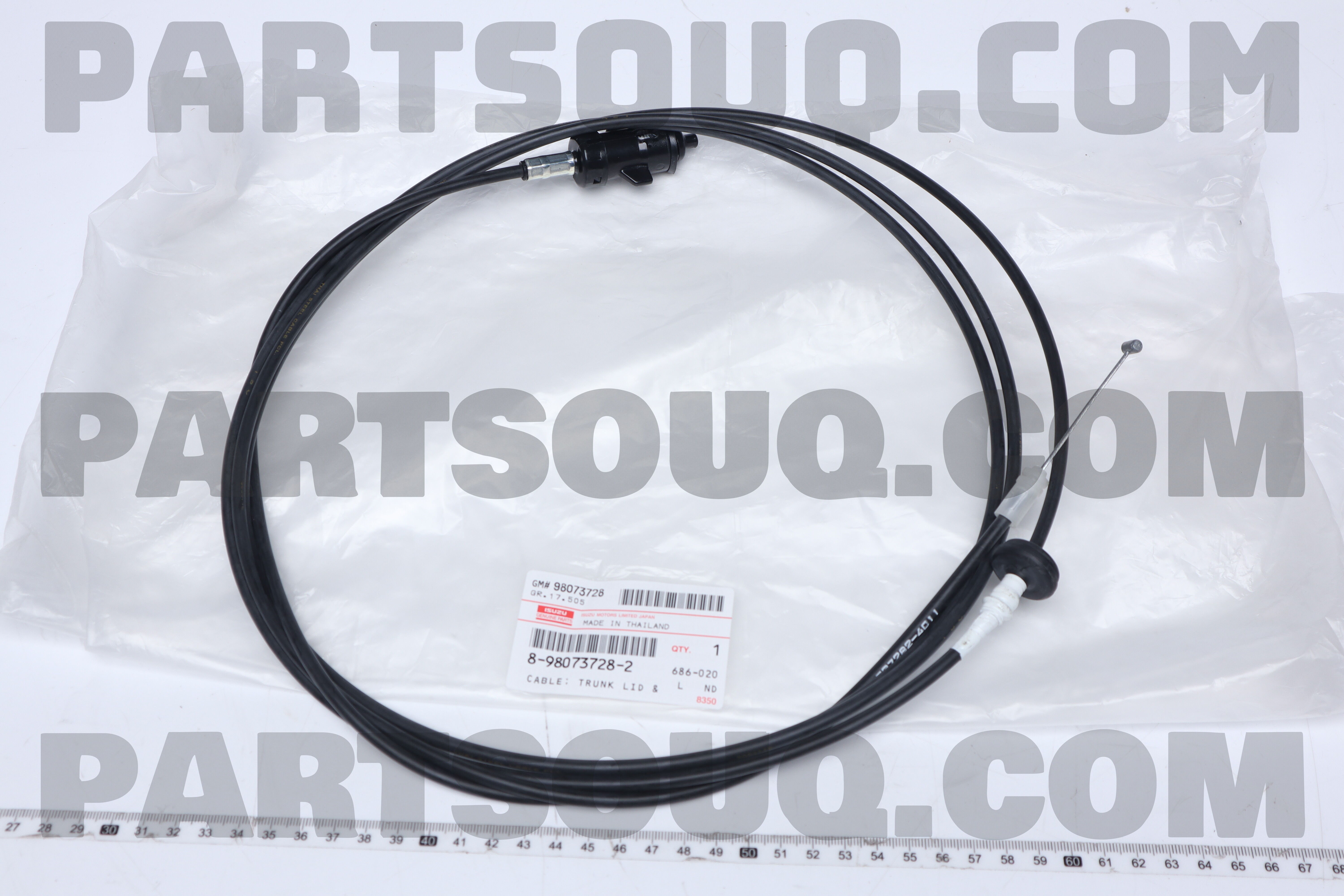 CABLE; TRUNK LI 8980737282 | Isuzu Parts | PartSouq