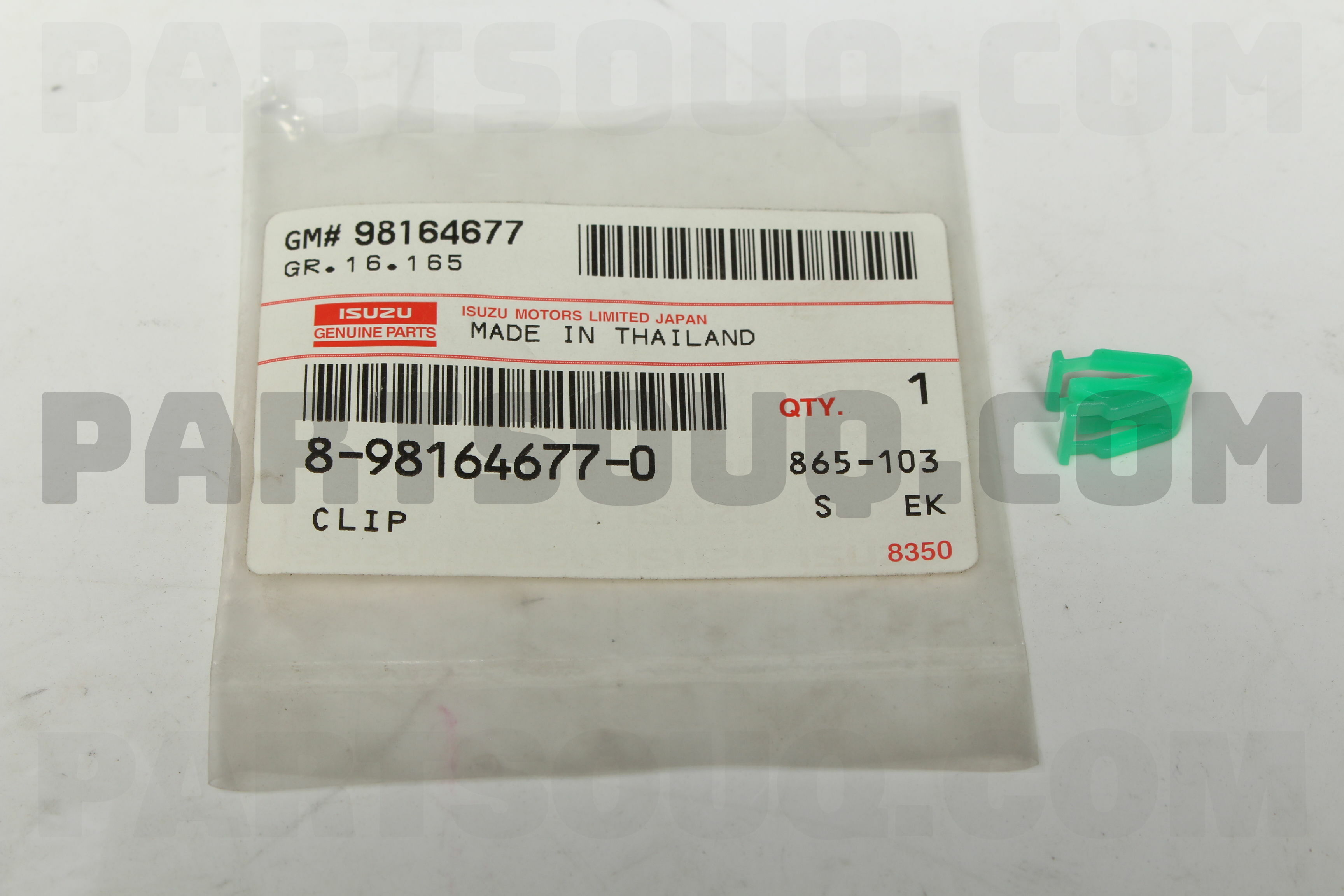 ベビーグッズも大集合 8981646770 CLIP | PartSouq | Parts Isuzu ファイル・バインダー・ケース
