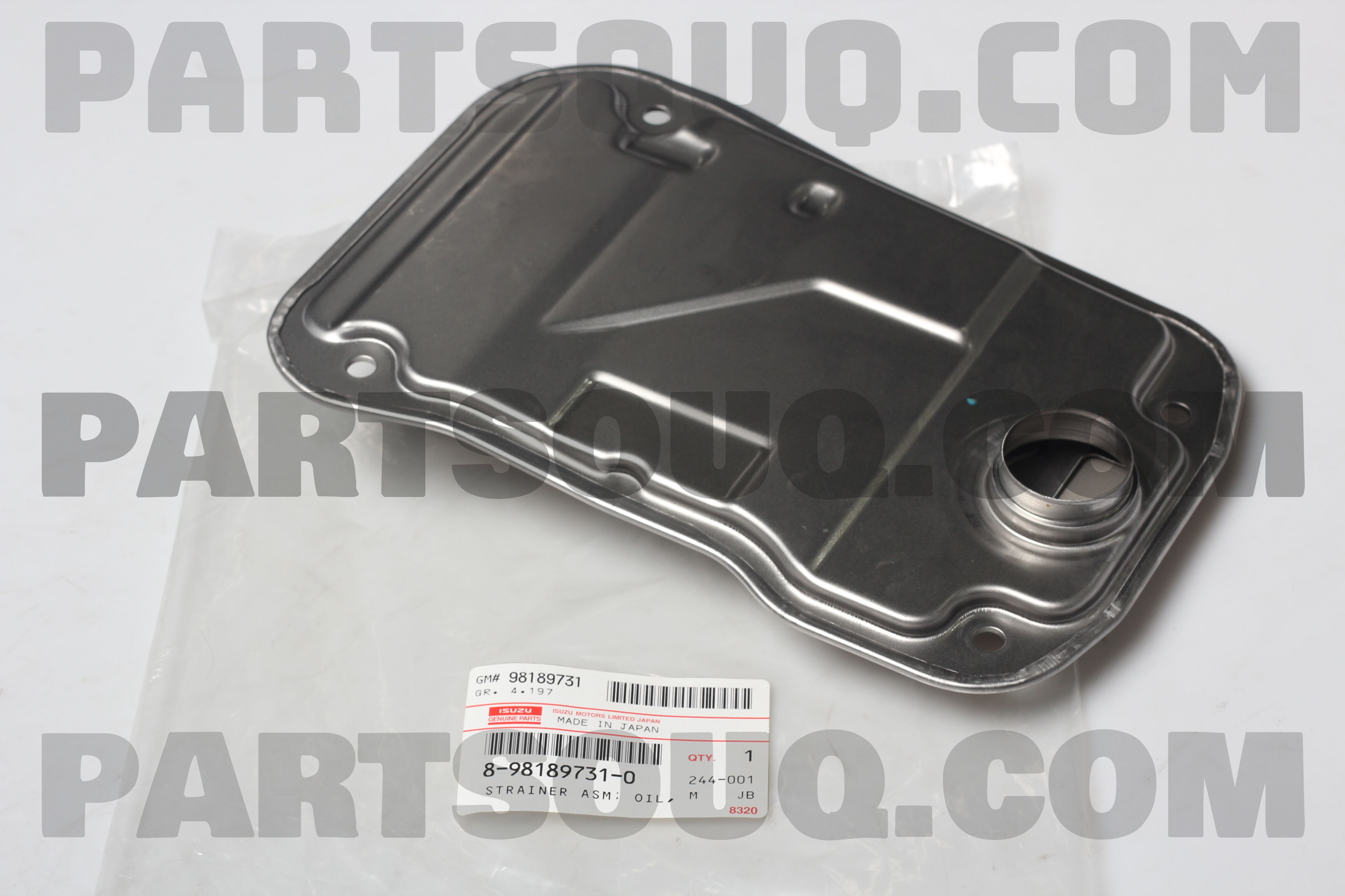 羆落とし Strainer Asm; Oil,A/T 8981897310 | Isuzu Parts | PartSouq