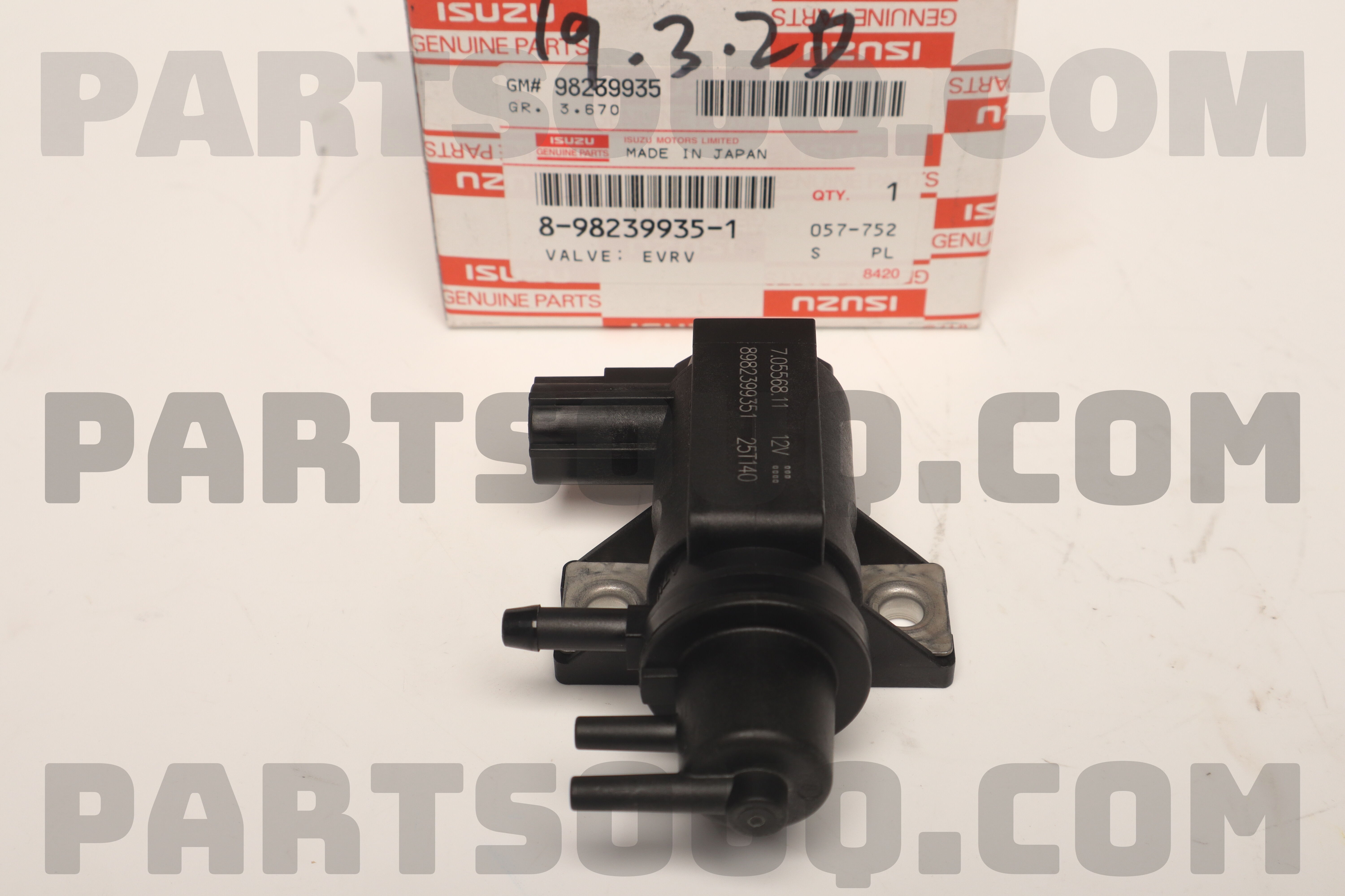 VALVE; EVRV 8982399350 | Isuzu Parts | PartSouq