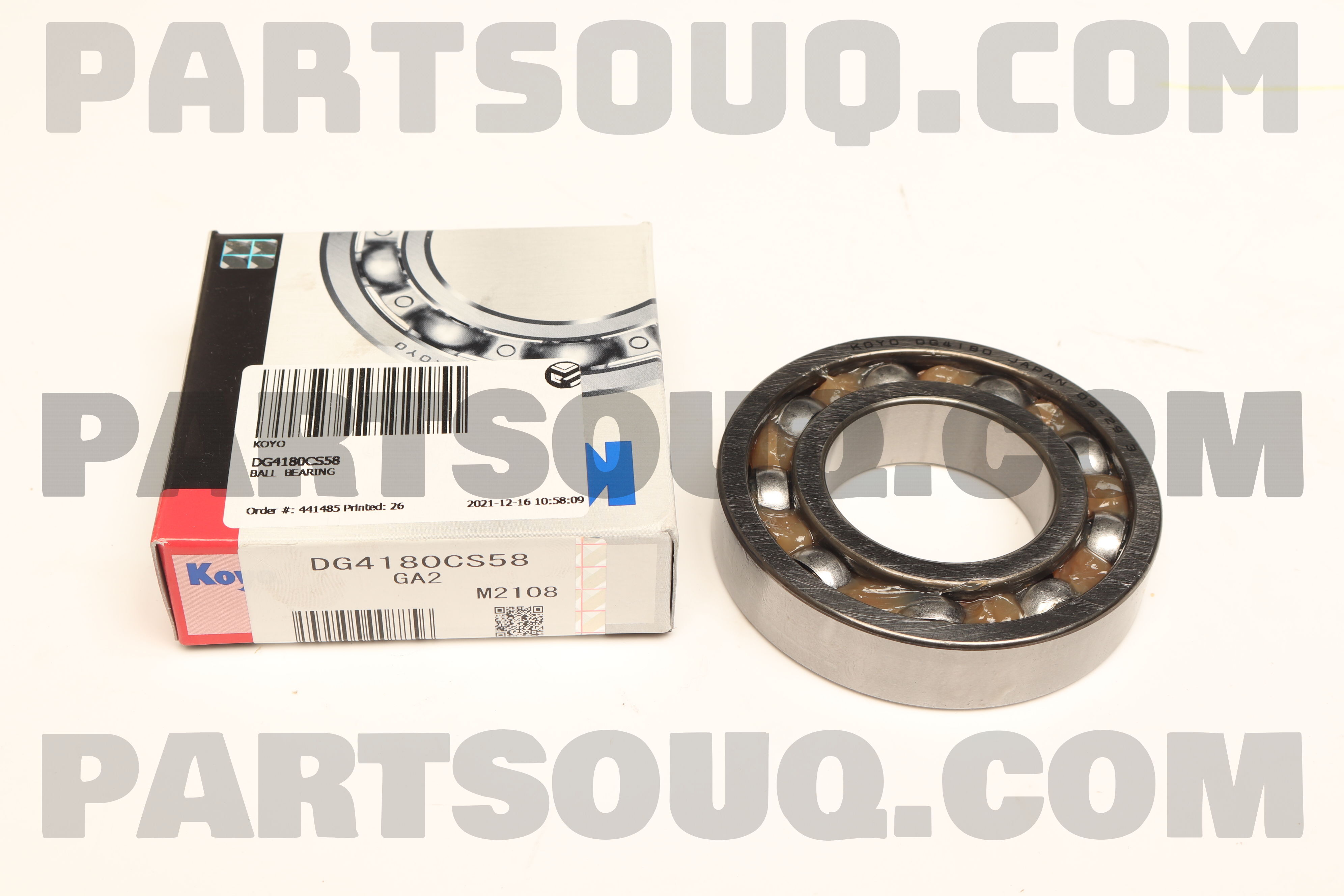 BEARING (FOR FRONT DIFFERNTIAL SIDE GEAR SHAFT RH) 9090363008 | Toyota ...