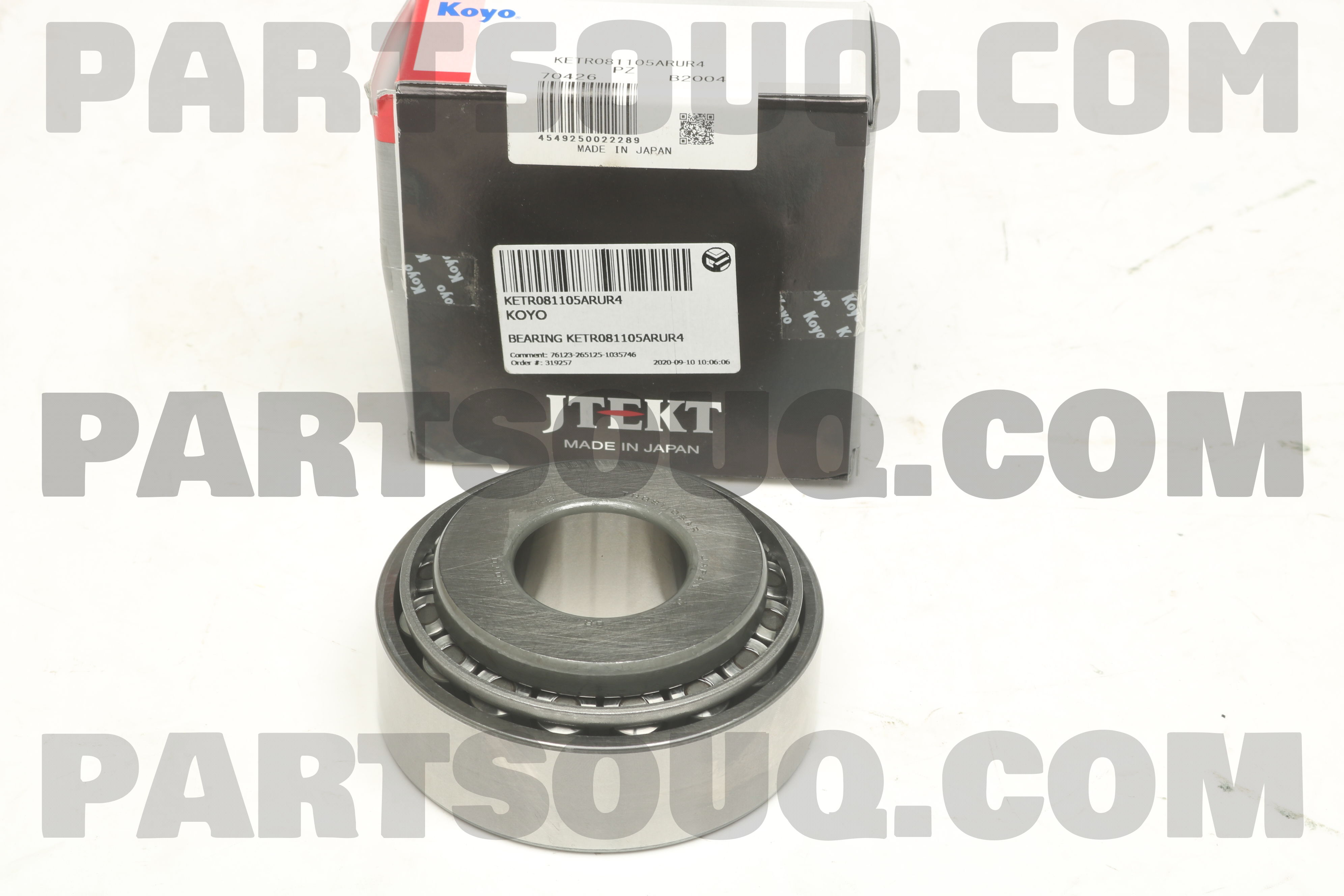 BEARING, TAPERED ROLLER (FOR FRONT DRIVE PINION REAR) 9036640001 ...