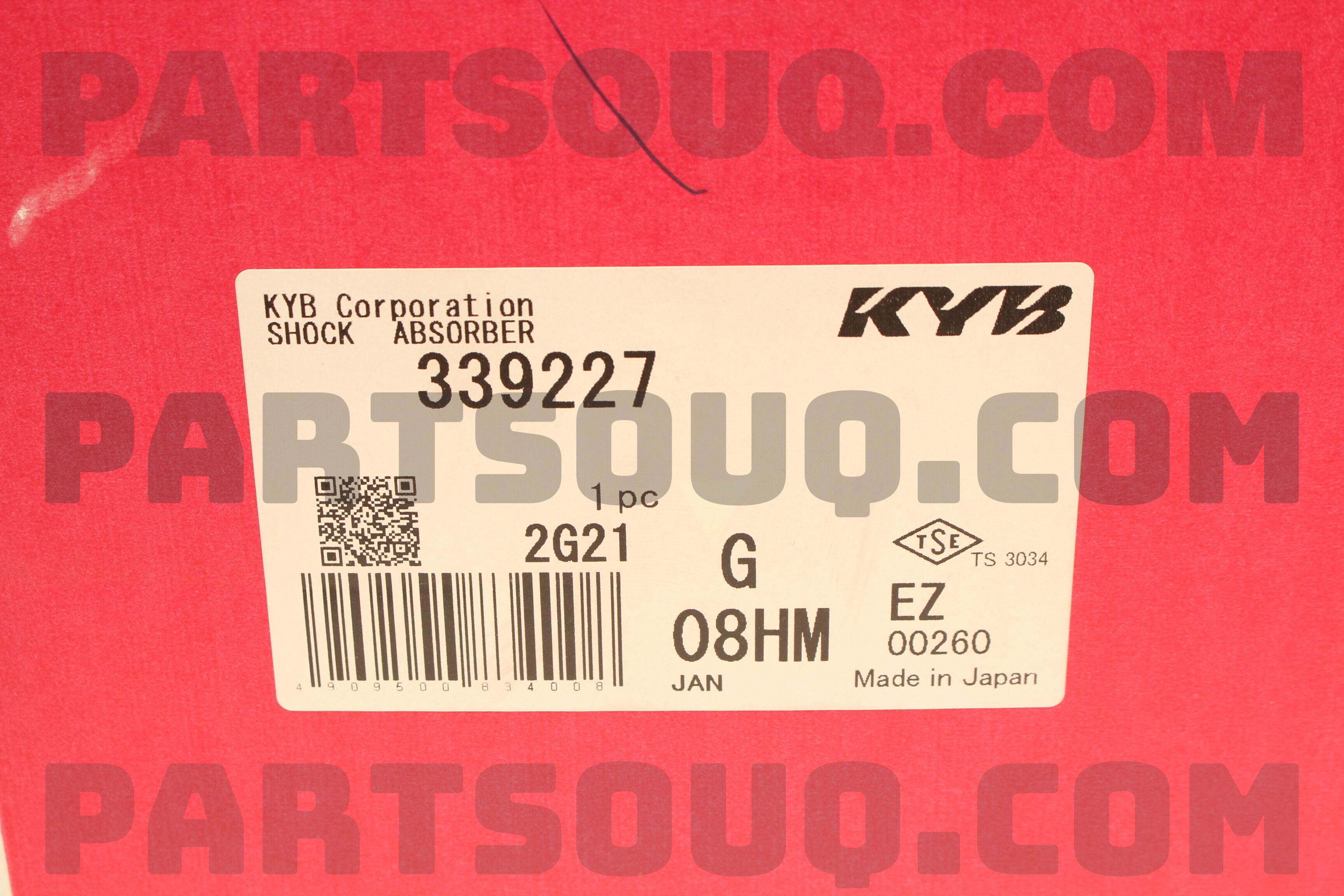 SHOCK ABSORBER SUB IMPREZA FRONT LH 2008- KYB 339227 | Kayaba Parts ...
