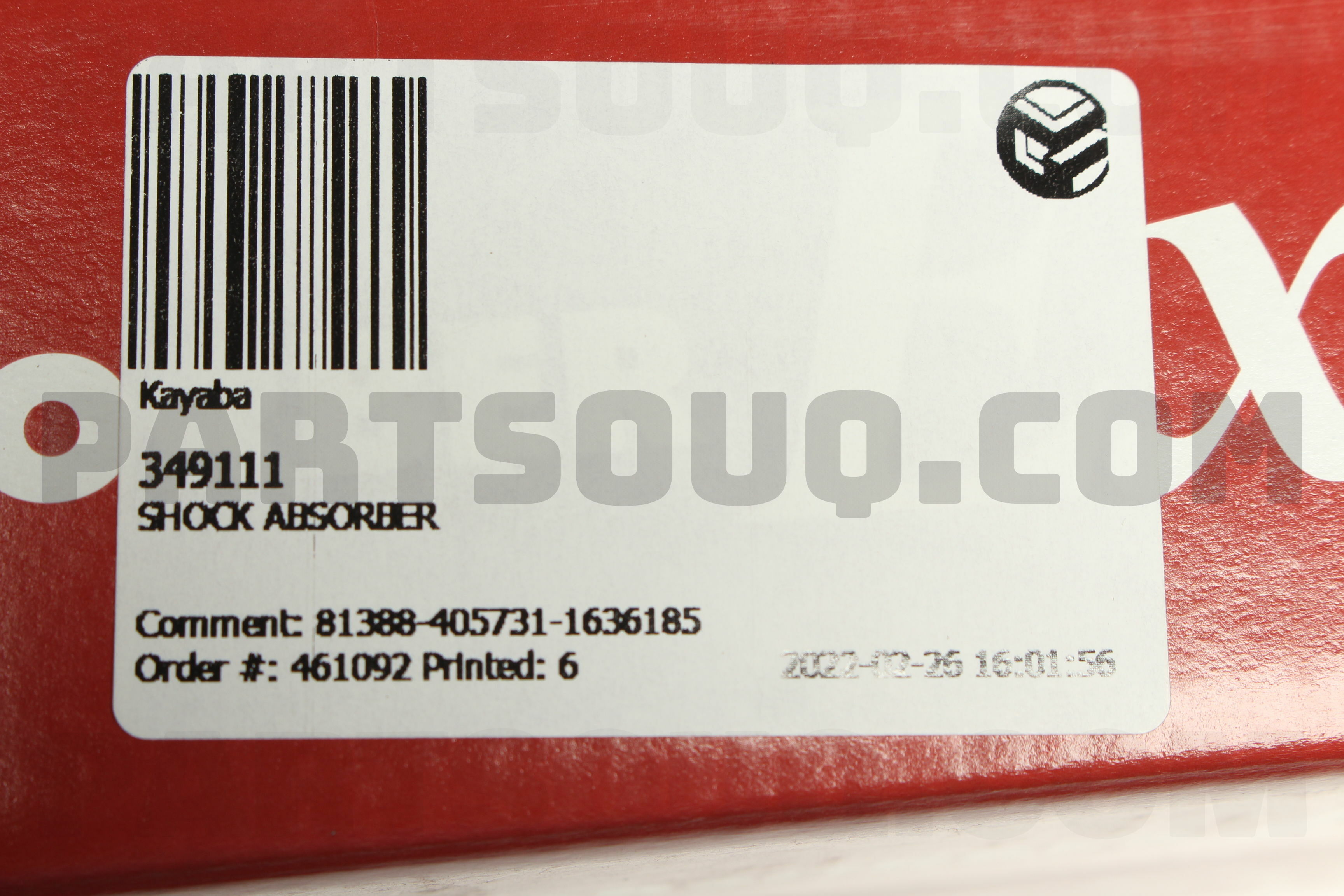 KYB 349076 Rear Excel-G Shock Absorber Mazda CX-7