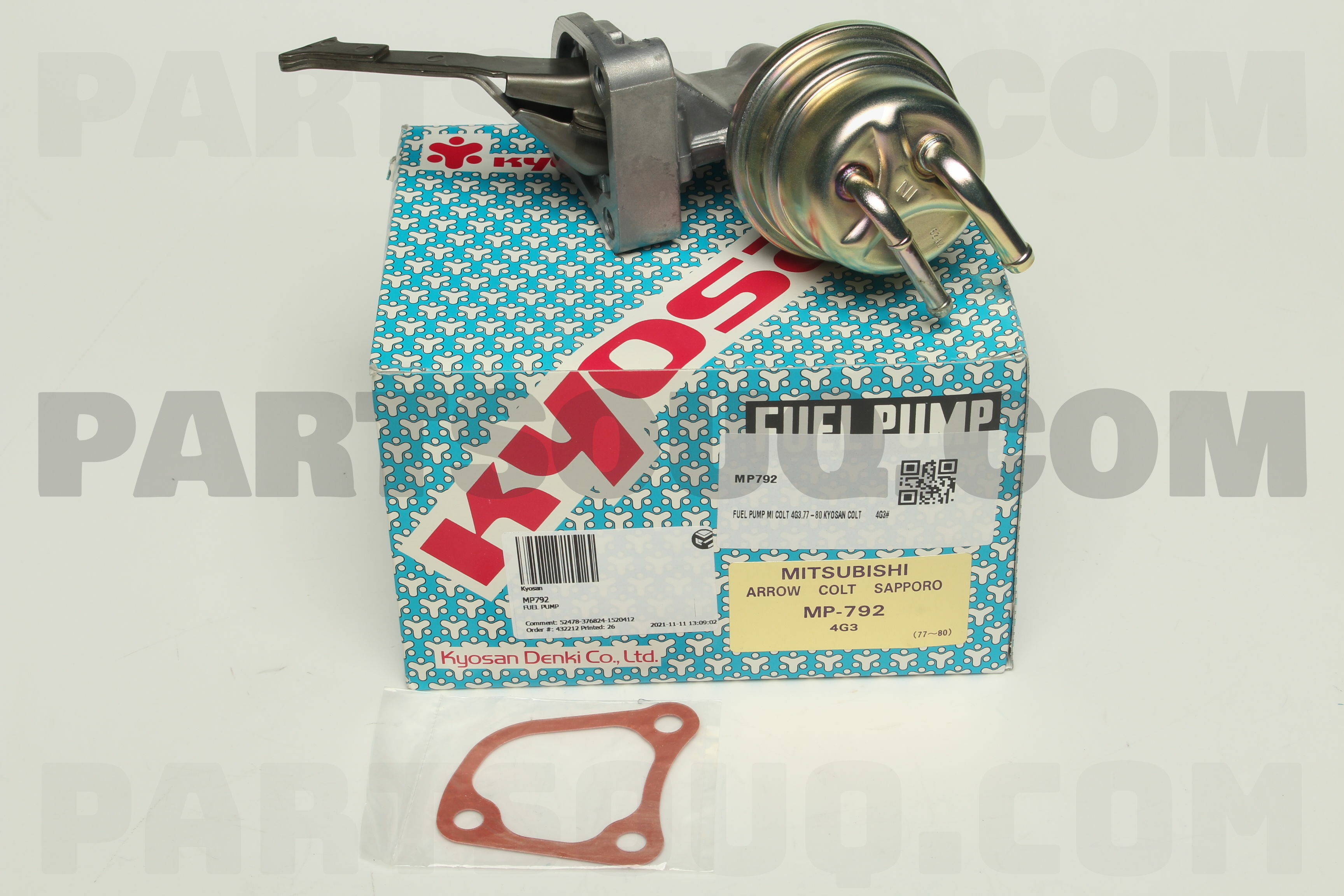誠実 FUEL PUMP MP792 | Kyosan Parts | PartSouq その他