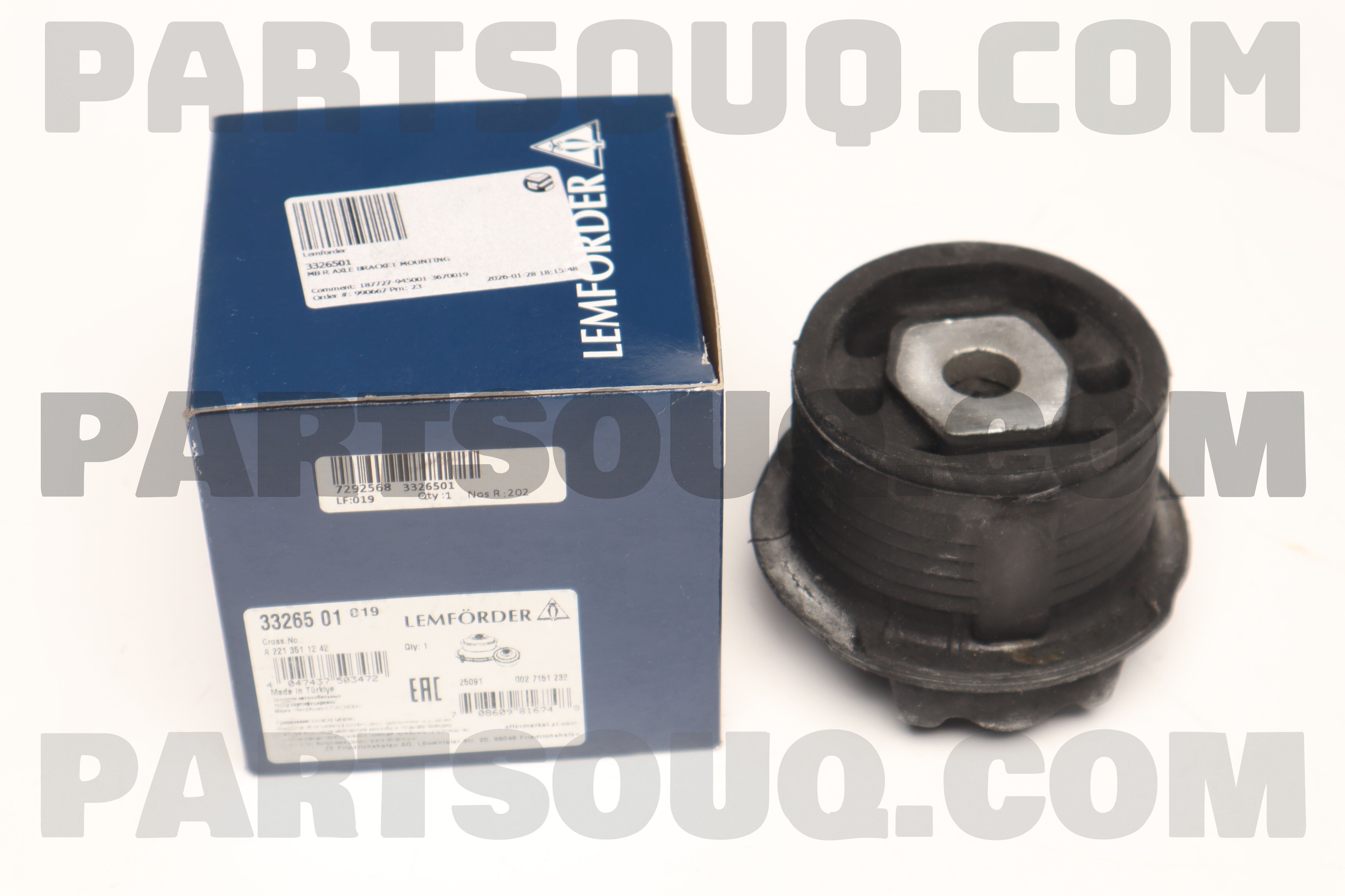 RUBBER MOUNT,REAR AXLE-S(W221) A2213511242 | MERCEDES Parts | PartSouq
