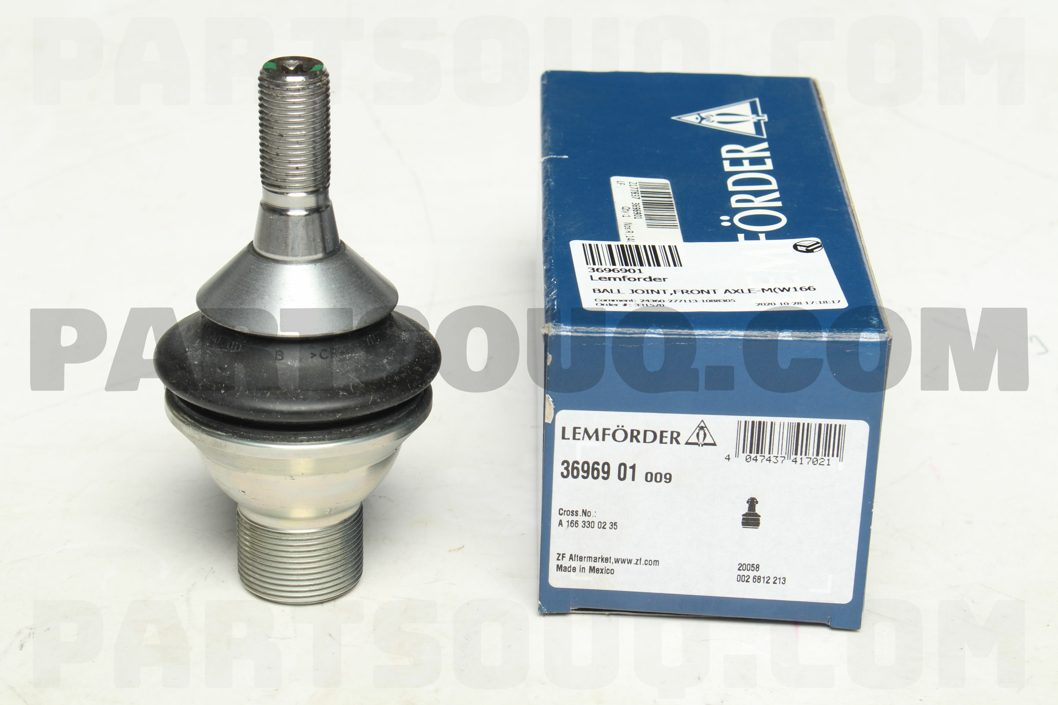 Каталог запчастей lemforder. 3696901. 3046103 Опора шаровая LEMFORDER Размеры. A1663300235. A1663300235 замена.