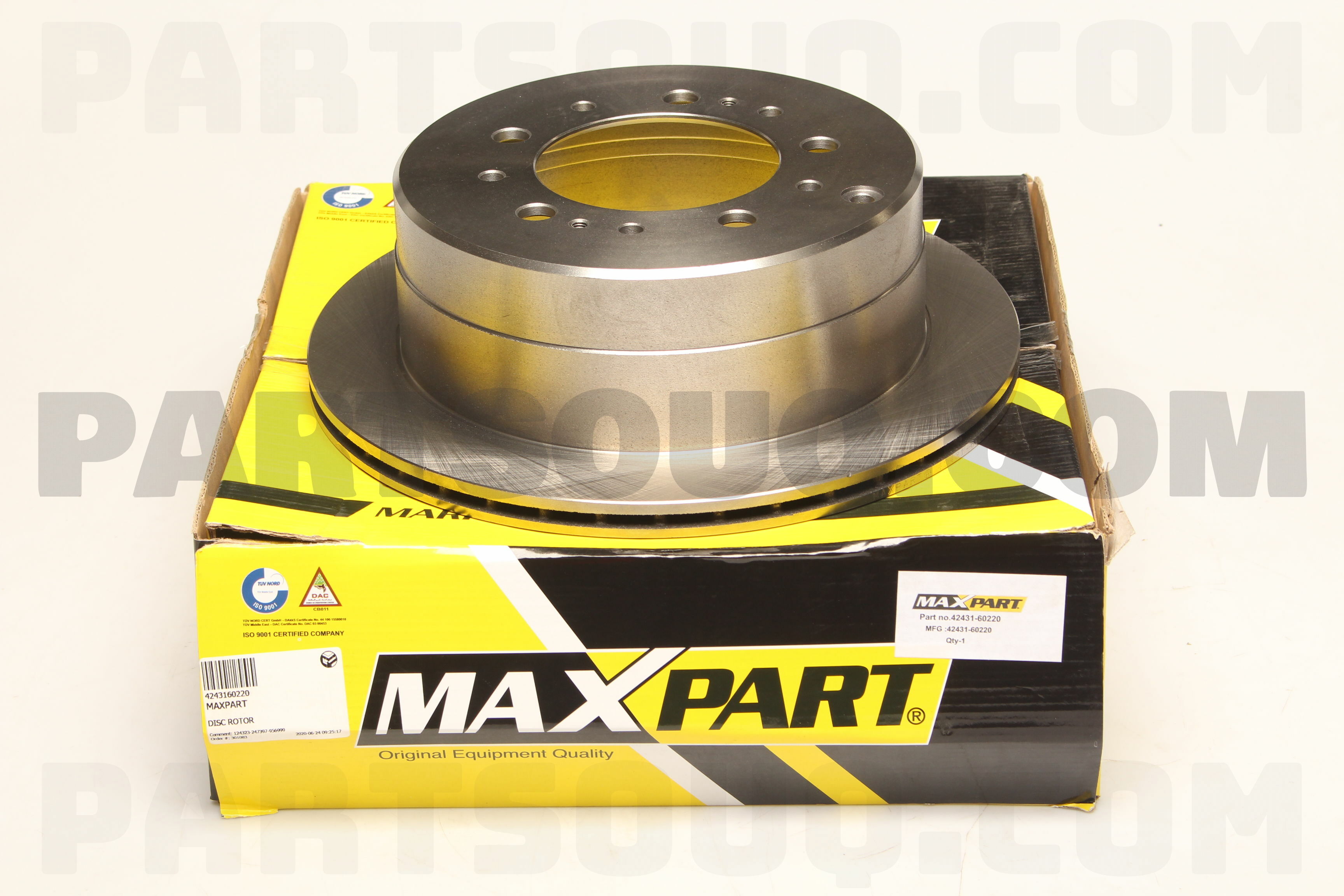DISC, REAR 4243160281 | Toyota Parts | PartSouq