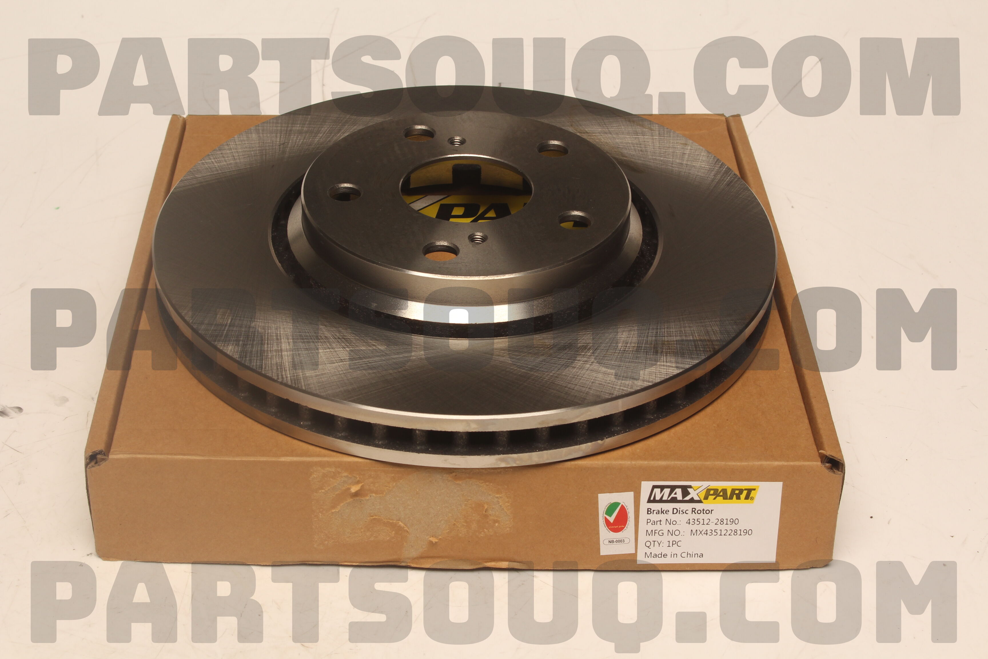 DISC, FRONT 4351228190 | Toyota Parts | PartSouq