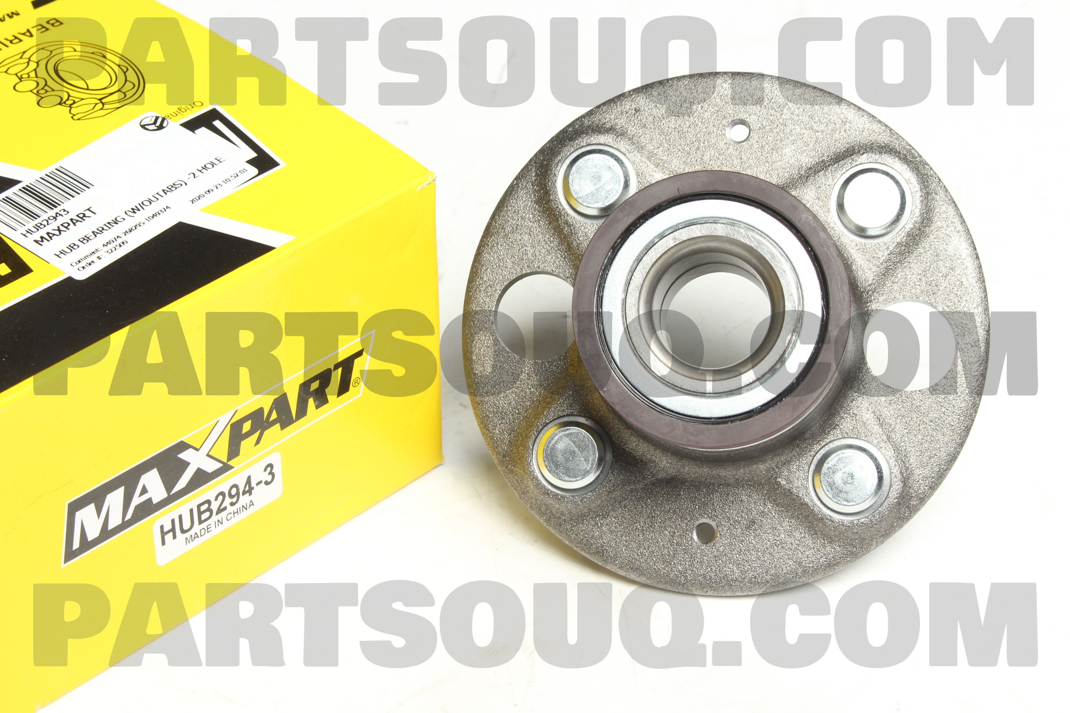 Hub294 FW HUB BRG - 4 HOLES HUB294 | XBG Parts | PartSouq