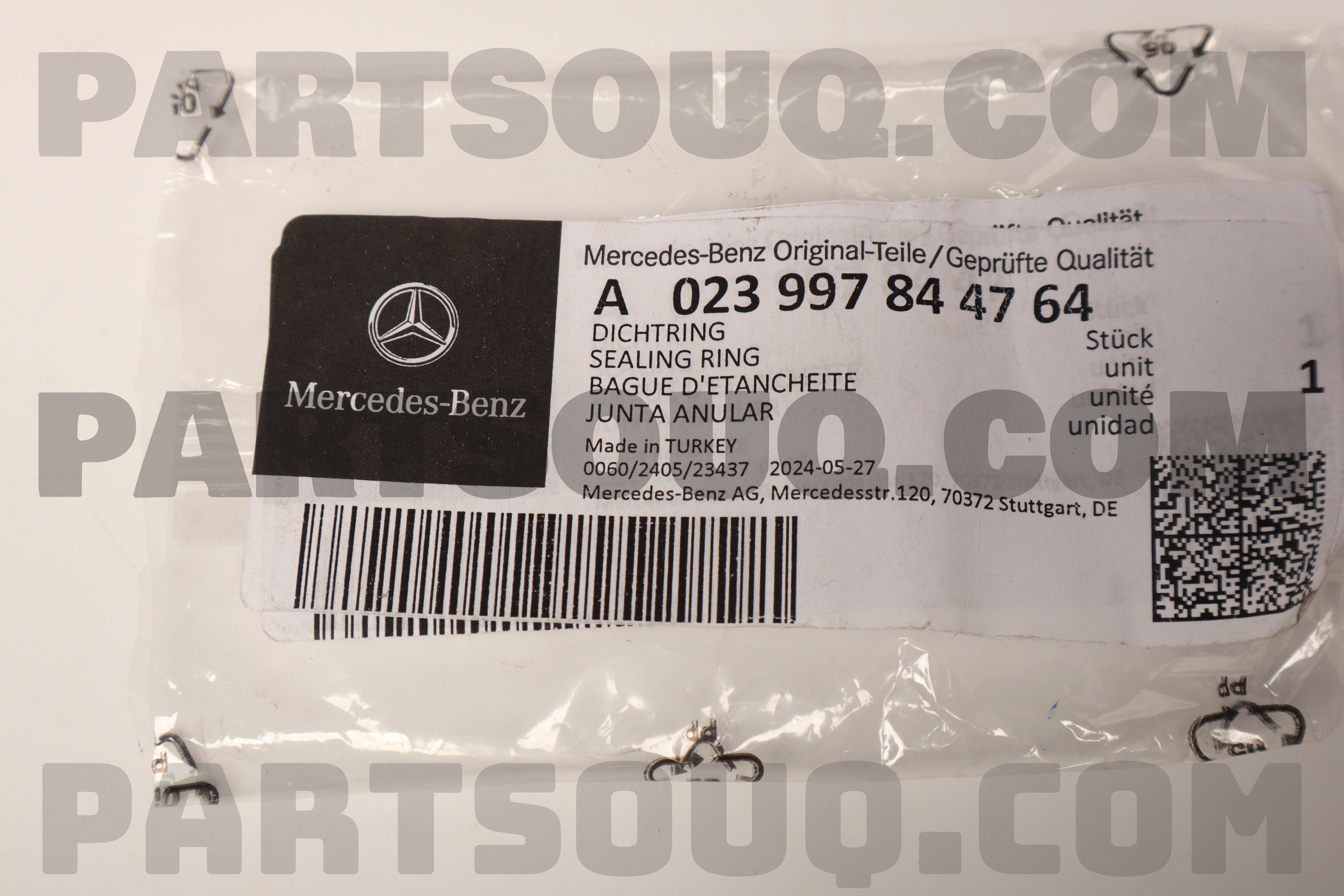 SEALINGRING A023997844764 | MERCEDES Parts | PartSouq