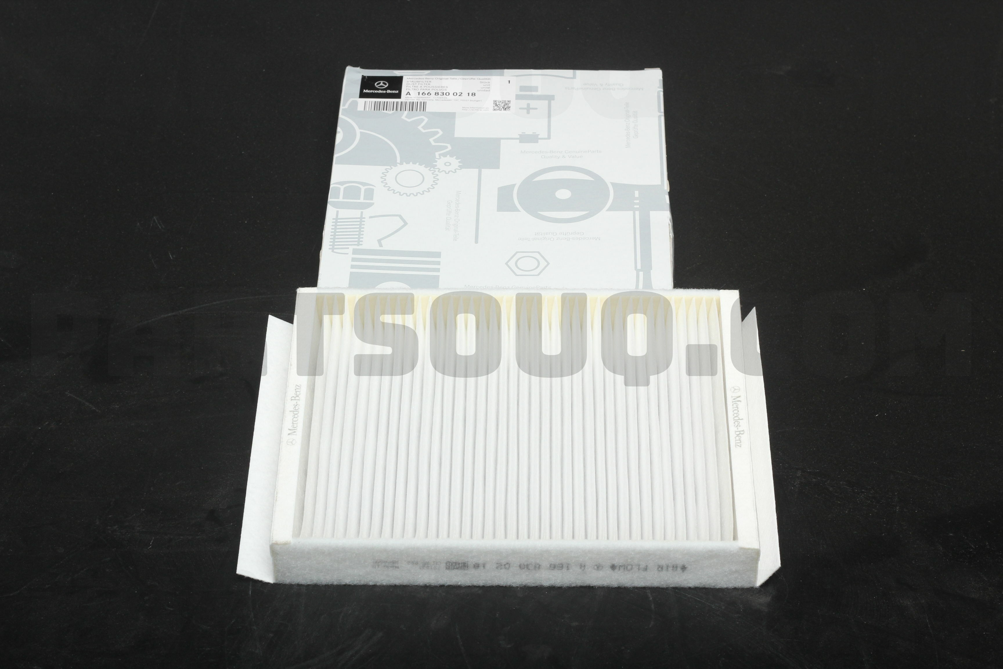 DUST FILTER-GLS(X166)M(W166) A1668300218 | MERCEDES Parts