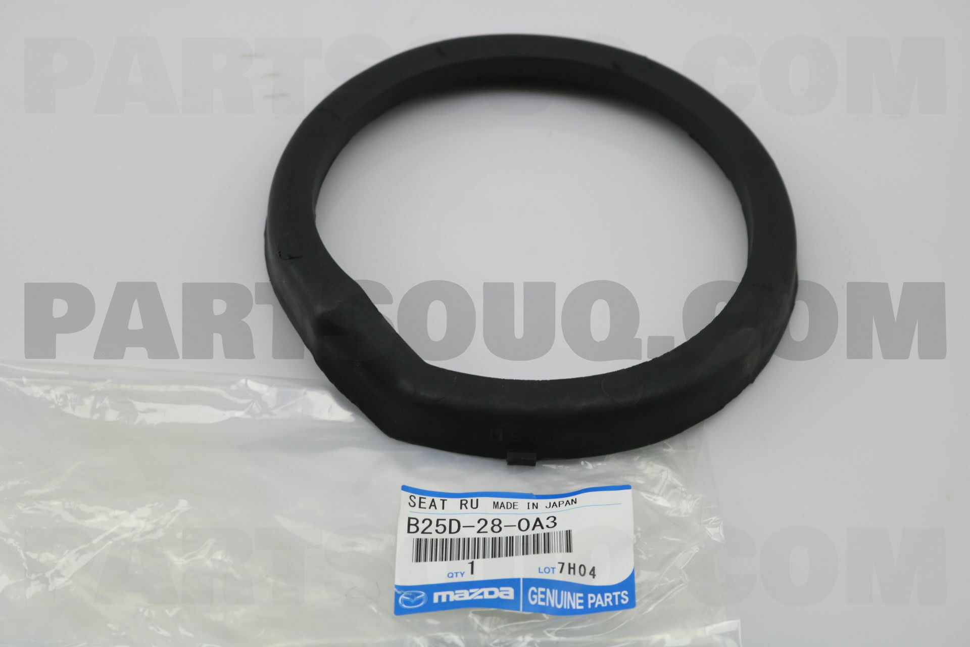B25D280A3 Mazda SEAT,RUBBER-LOWER