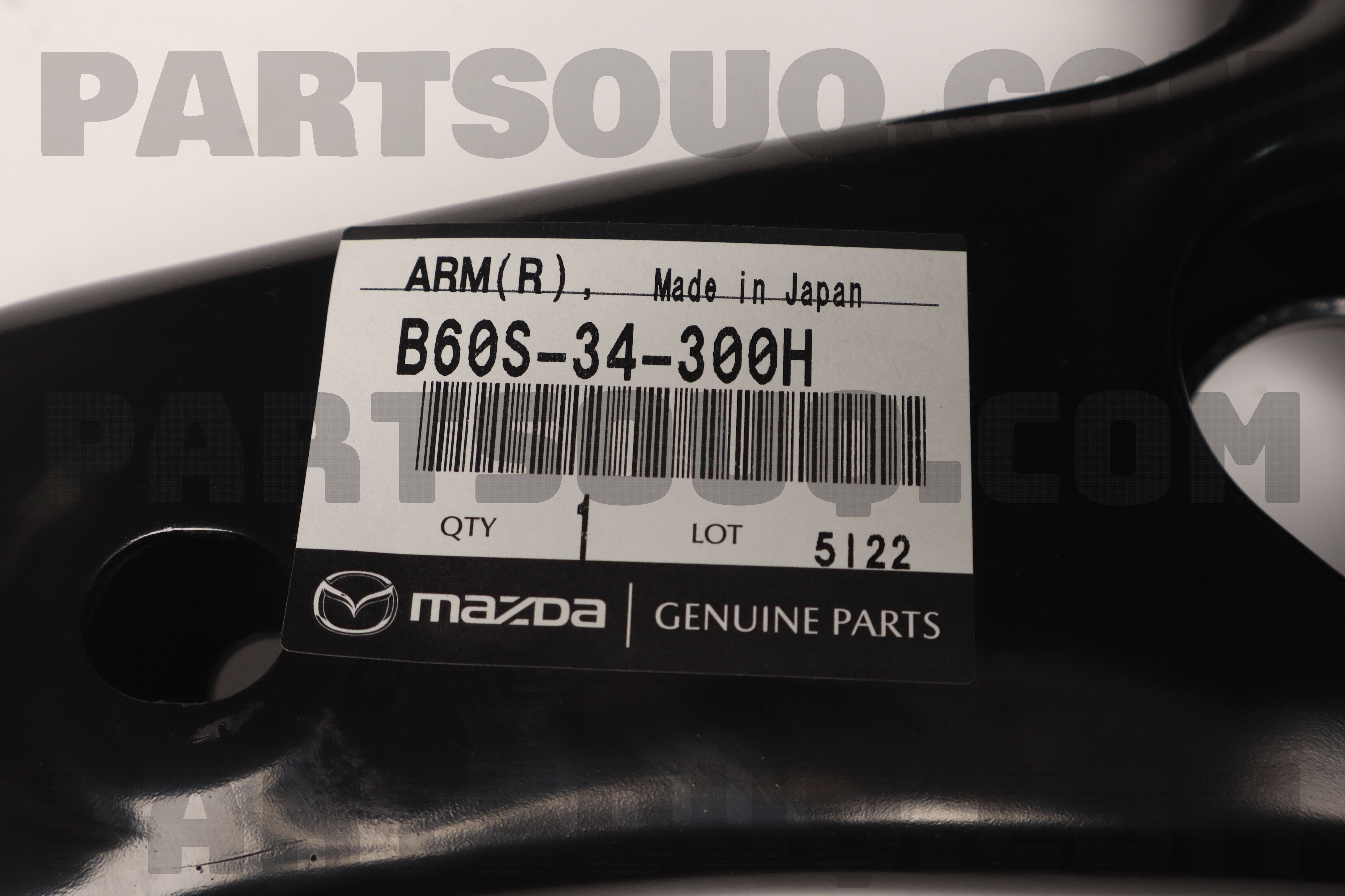 ARM RT, LOWER B60S34300H | Mazda Parts | PartSouq