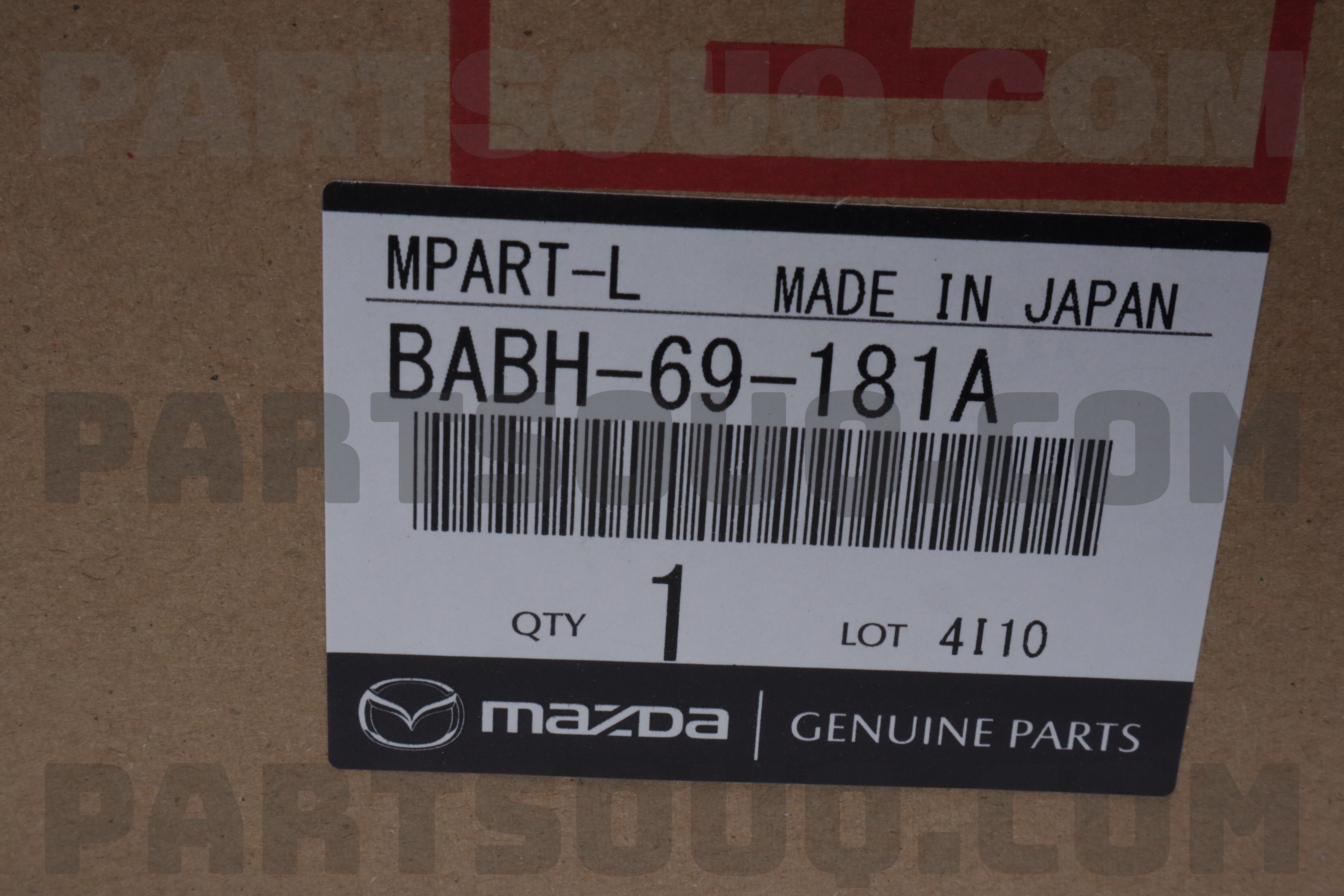 BODY(L),DOOR MIRROR BABH69181A | Mazda Parts | PartSouq