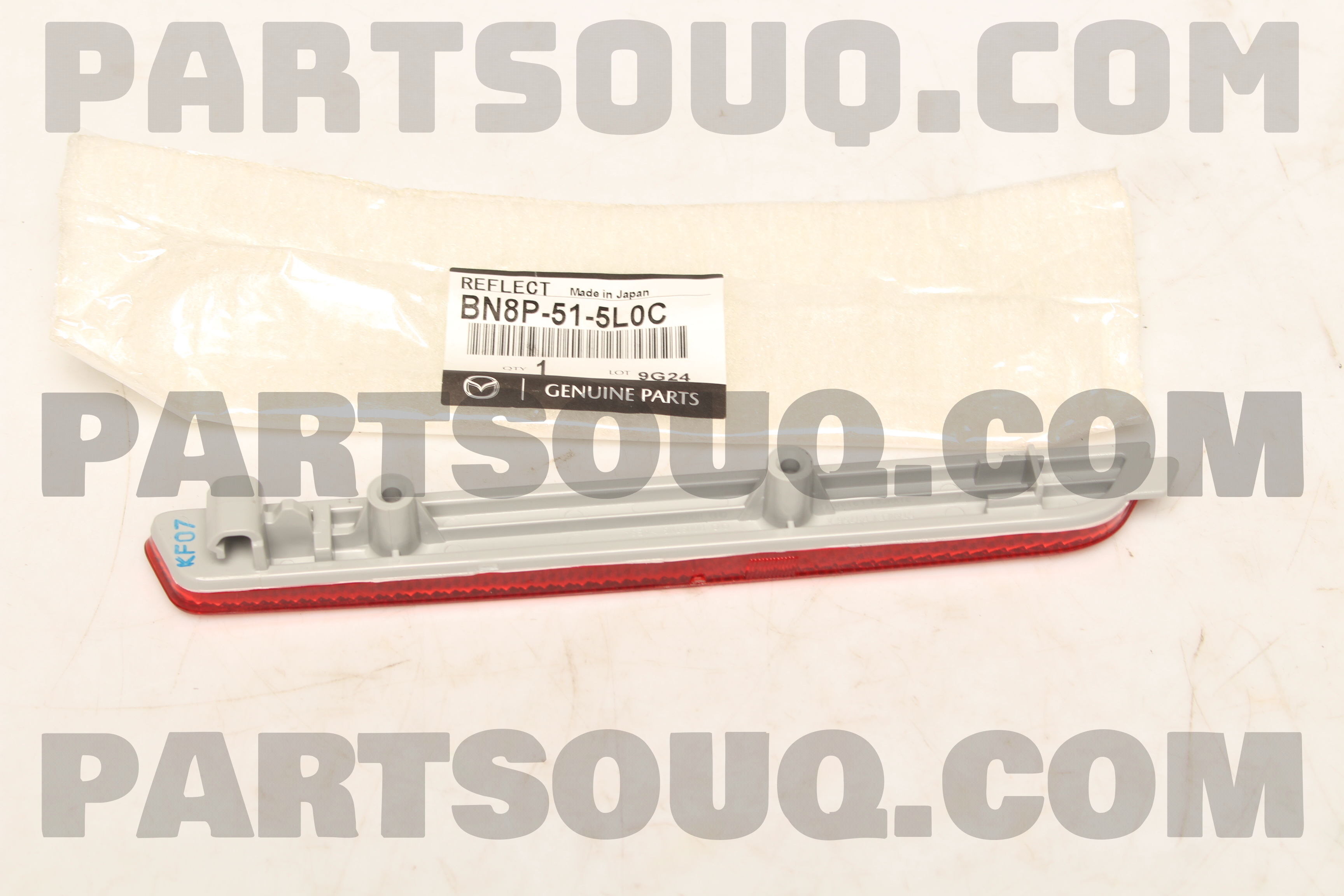 Mazda Rear Reflex REFLECTOR(L),REFLEX-REAR BN8P515L0C | Mazda Parts | PartSouq